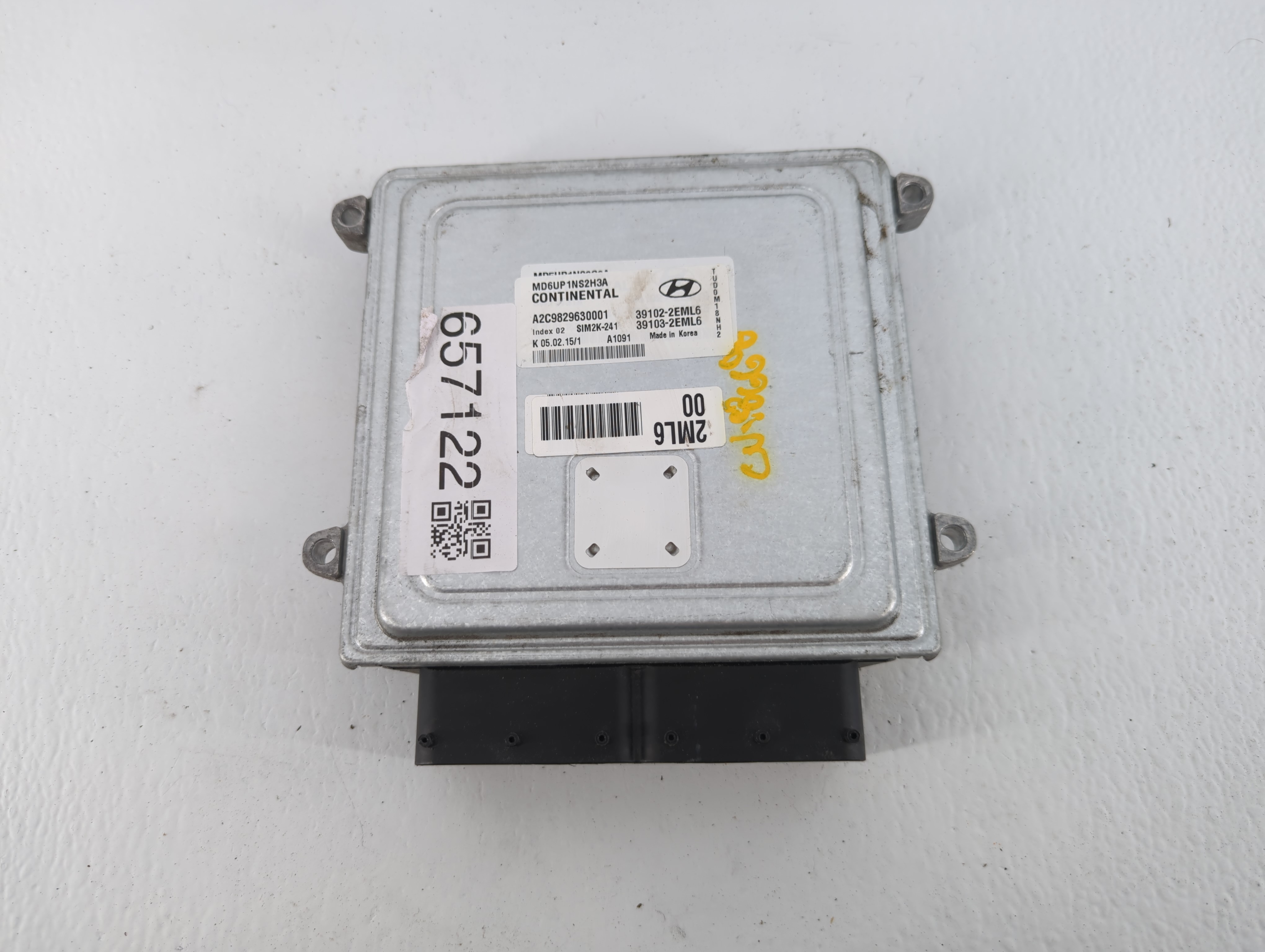 Ford Fusion Engine Computer Ecu Pcm Ecm Pcu Oem 39102-2eml6 657122 - Oemusedautoparts1.com