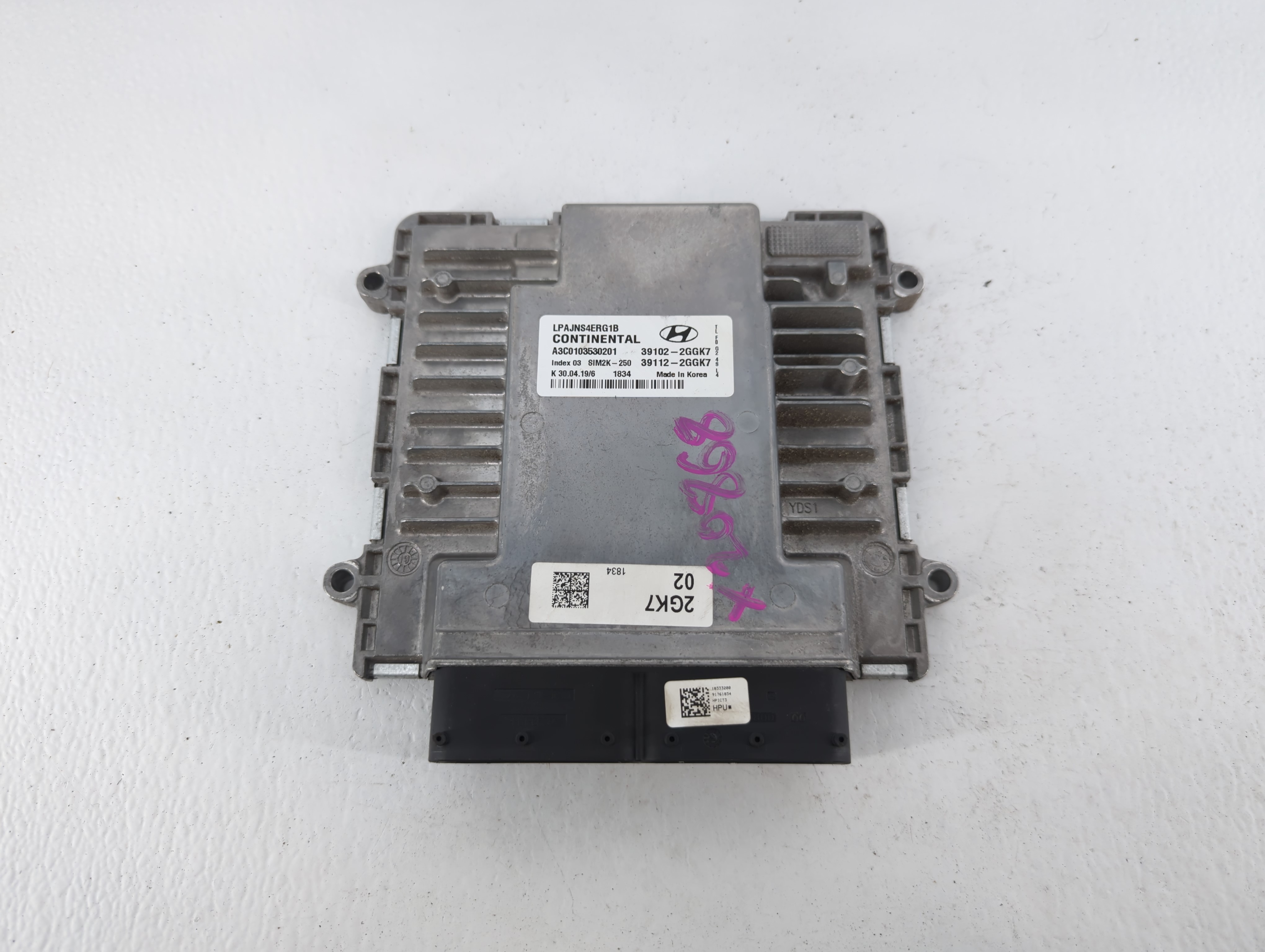 2018-2019 Hyundai Sonata Engine Computer Ecu Pcm Ecm Pcu Oem 658131 - Oemusedautoparts1.com