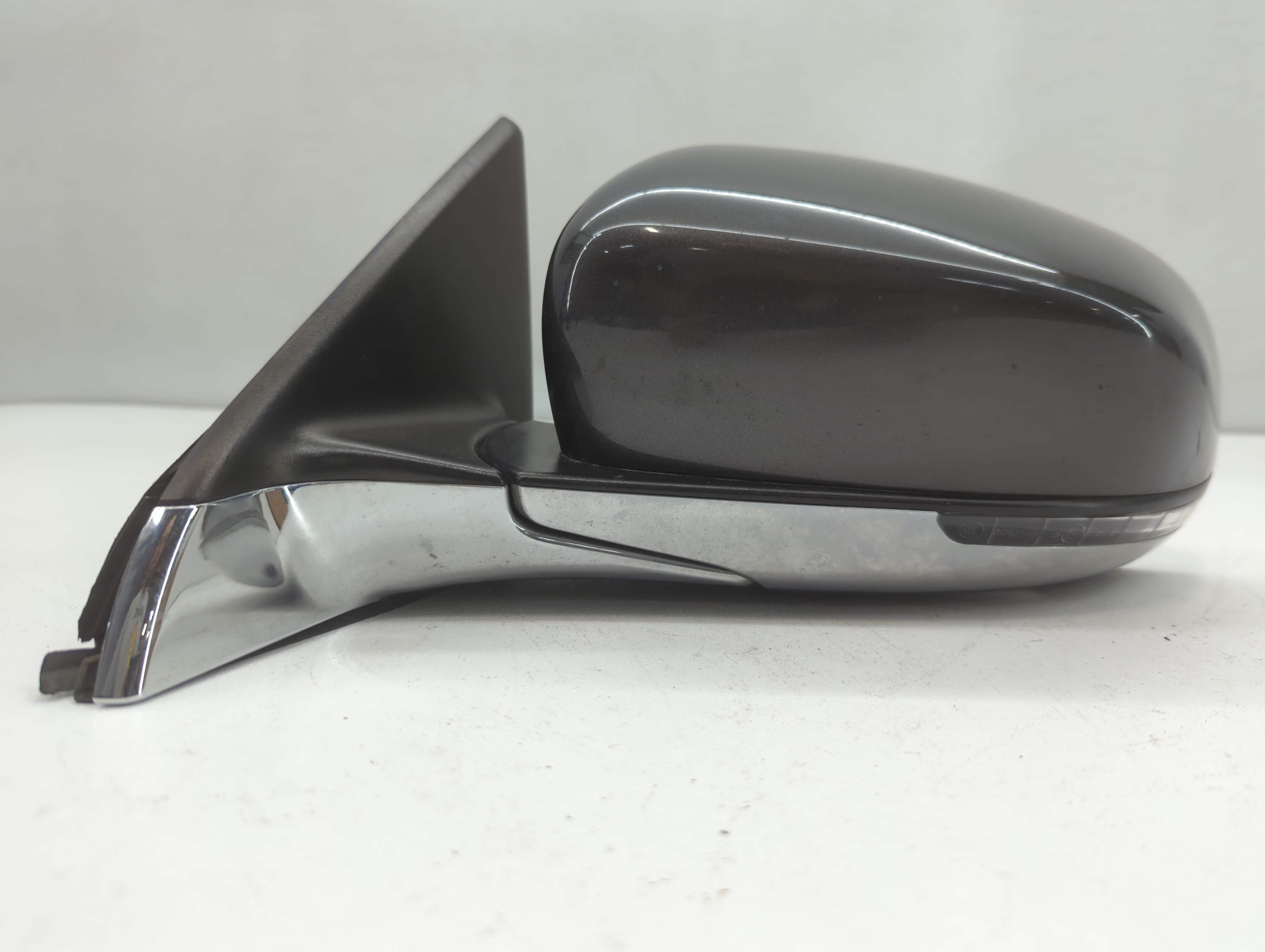 2017 Jeep Compass Driver Left Side View Power Door Mirror Gray 659504 - Oemusedautoparts1.com