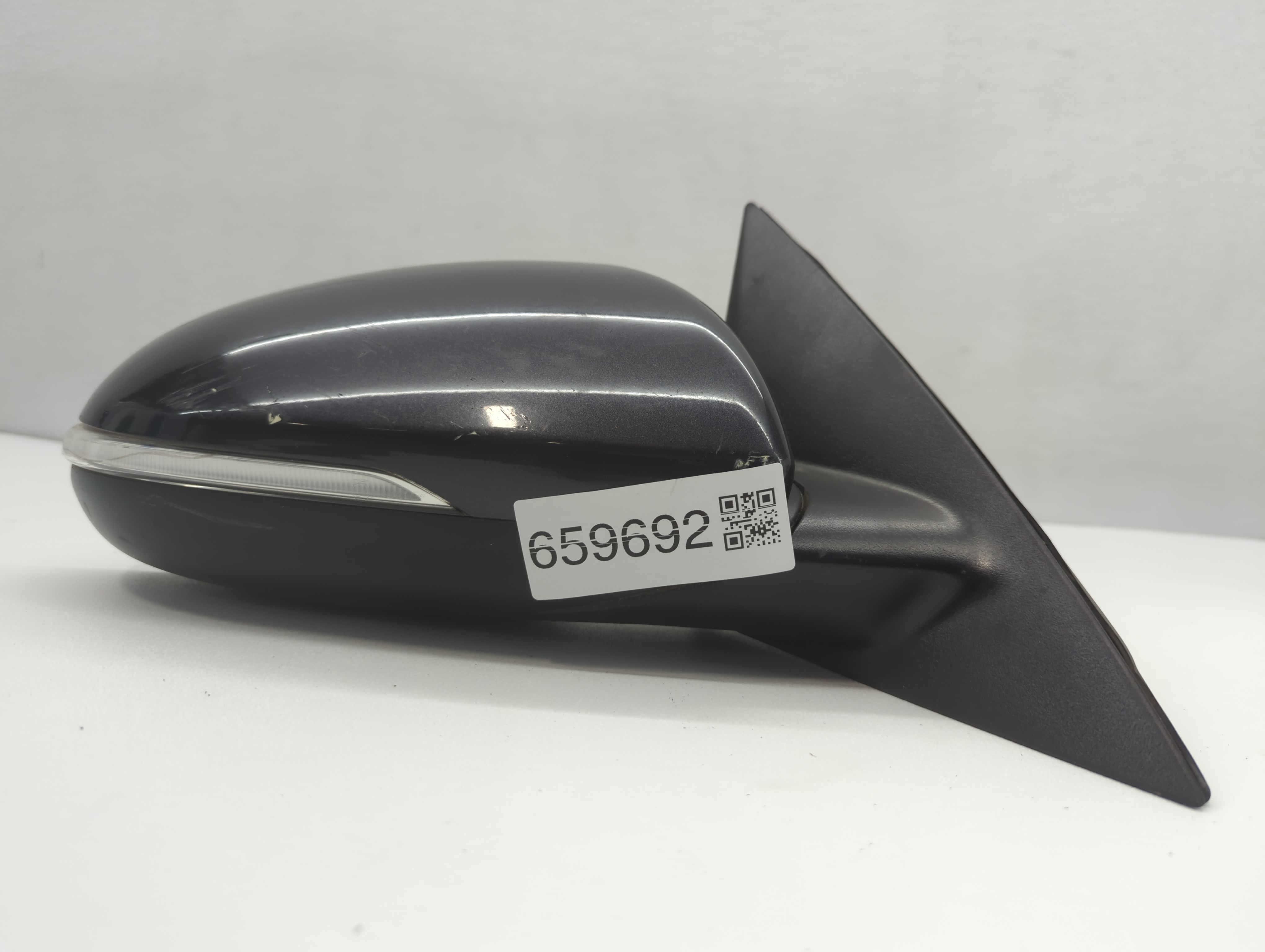 2017-2018 Kia Optima Passenger Right Side View Power Door Mirror Black 659692 - Oemusedautoparts1.com