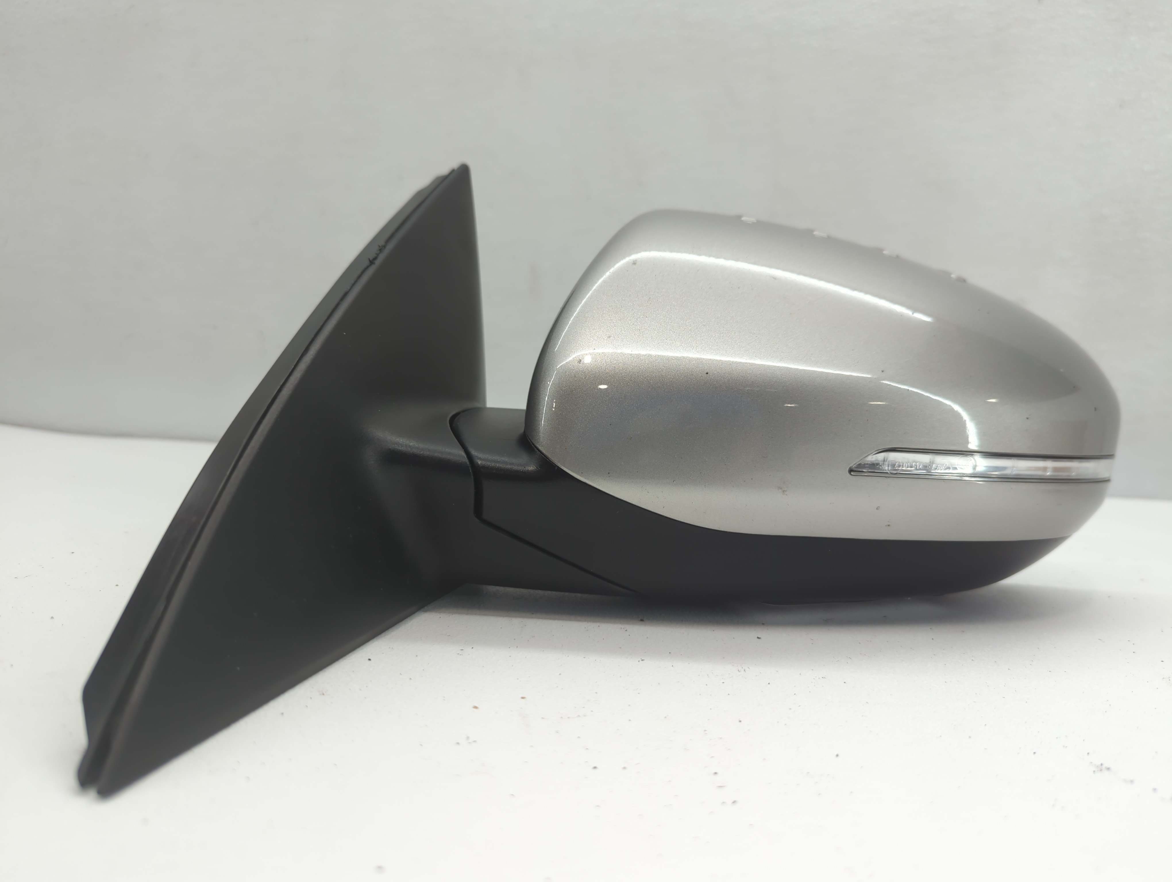Picture of 2014-2015 Kia Optima Driver Left Side View Manual Door Mirror Grey 659728