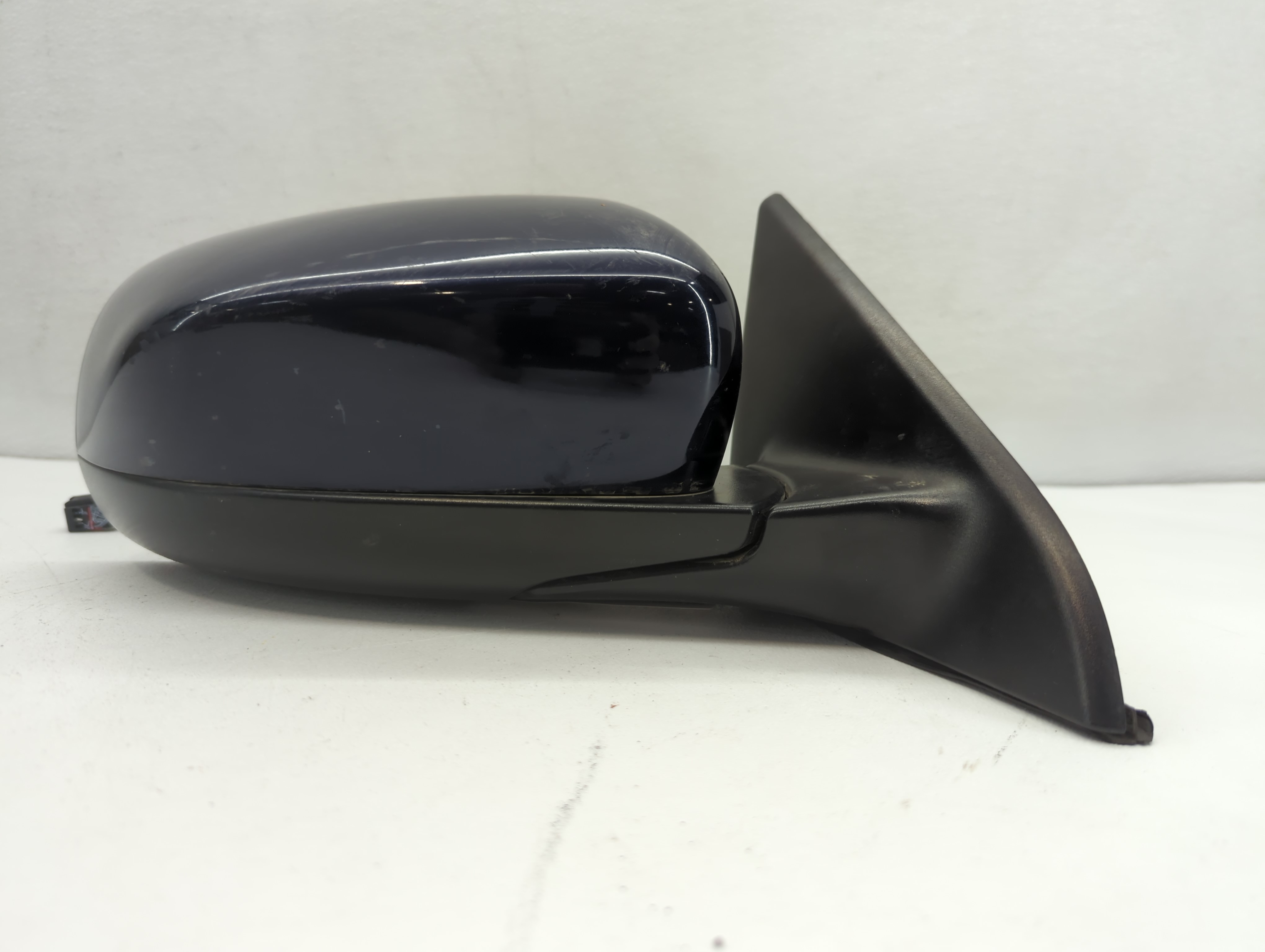 2019 Jeep Compass Passenger Right Side View Manual Door Mirror Blue 659971 - Oemusedautoparts1.com