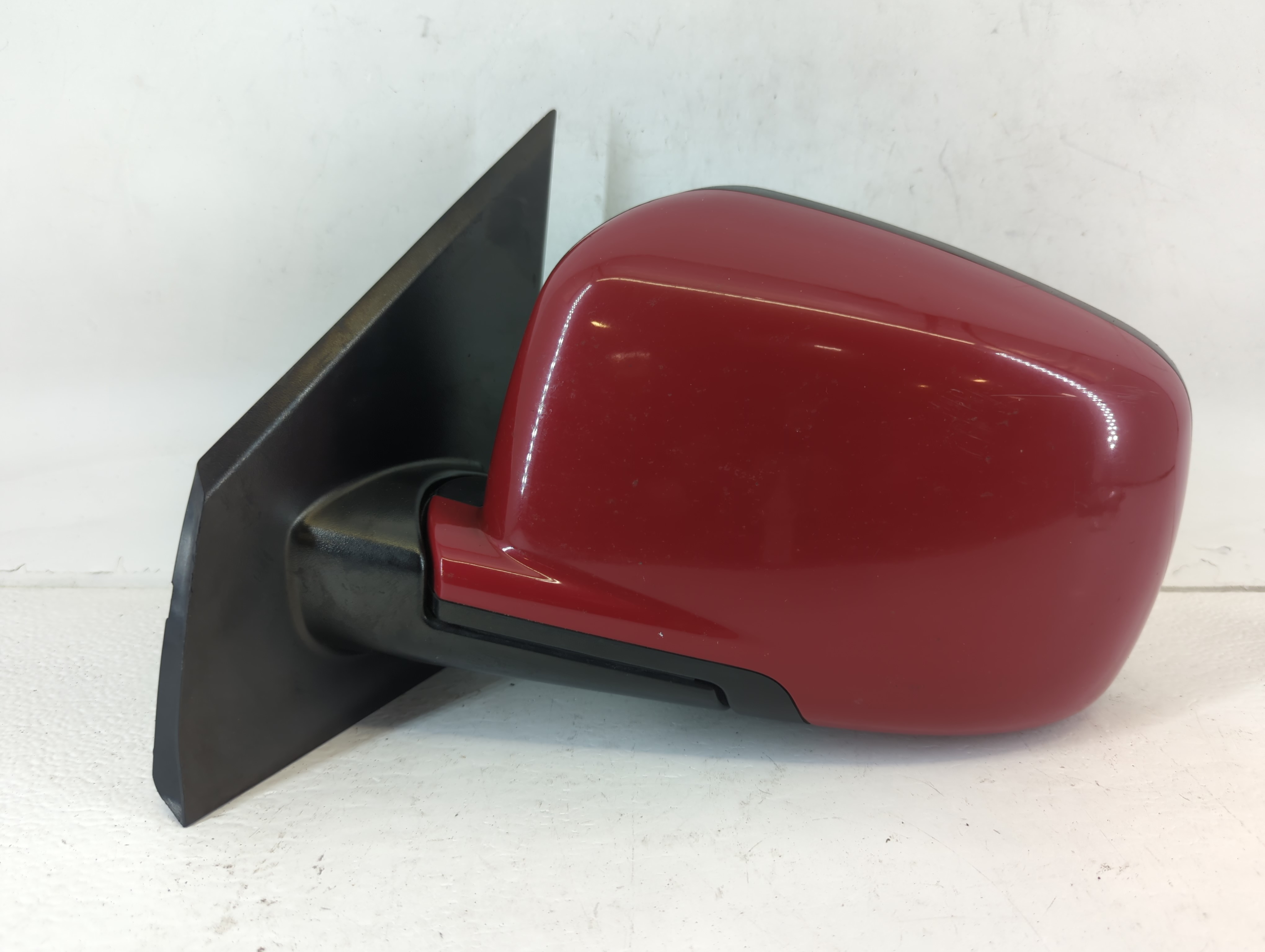 2015 Dodge Journey Driver Left Side View Power Door Mirror Red 660437 - Oemusedautoparts1.com