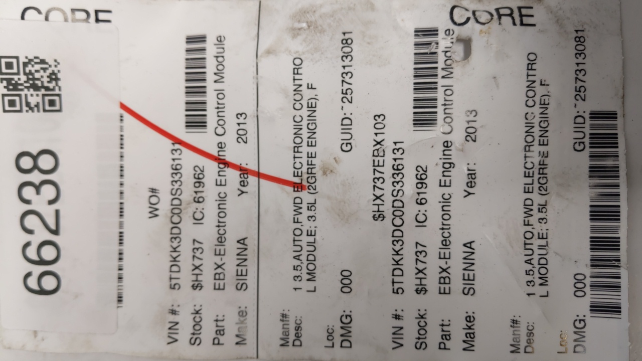 2011-2011 Nissan Altima Engine Computer Ecu Pcm Ecm Pcu Oem 66239 - Oemusedautoparts1.com