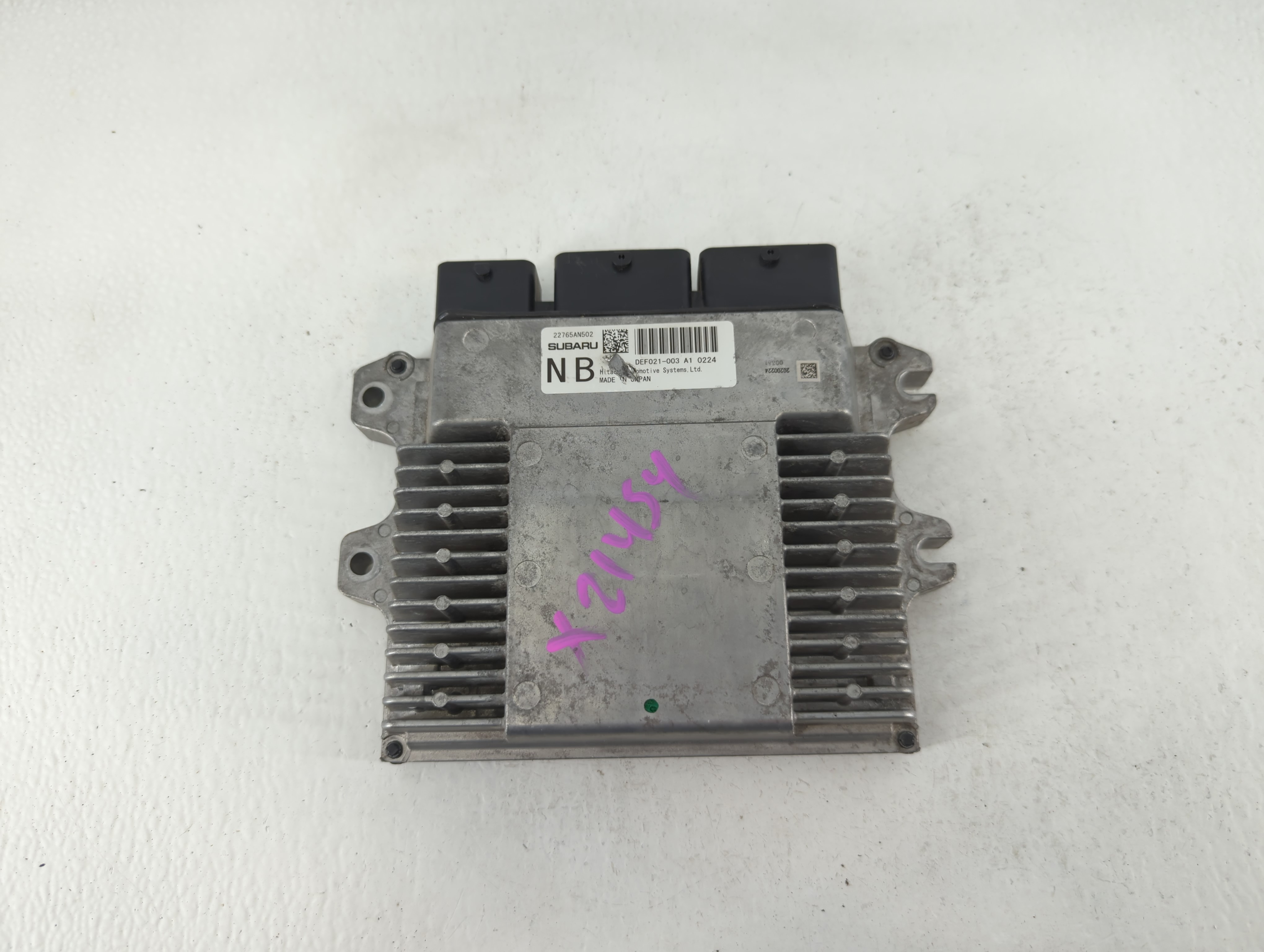 2020 Subaru Ascent Engine Computer Ecu Pcm Ecm Pcu Oem Def021-001 A1 663223 - Oemusedautoparts1.com