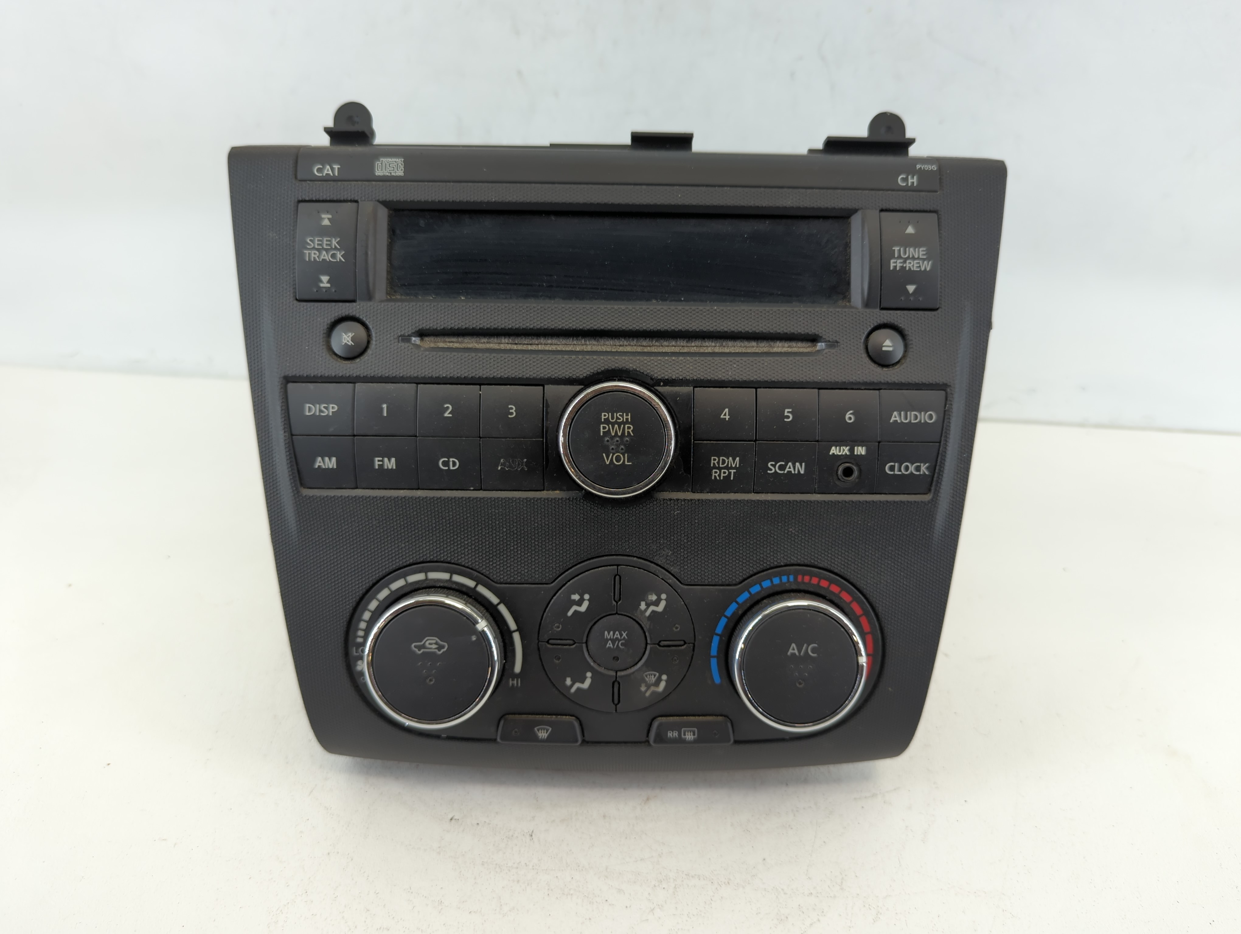 2012 Nissan Altima Am Fm Cd Player Radio Receiver 663256 - Oemusedautoparts1.com