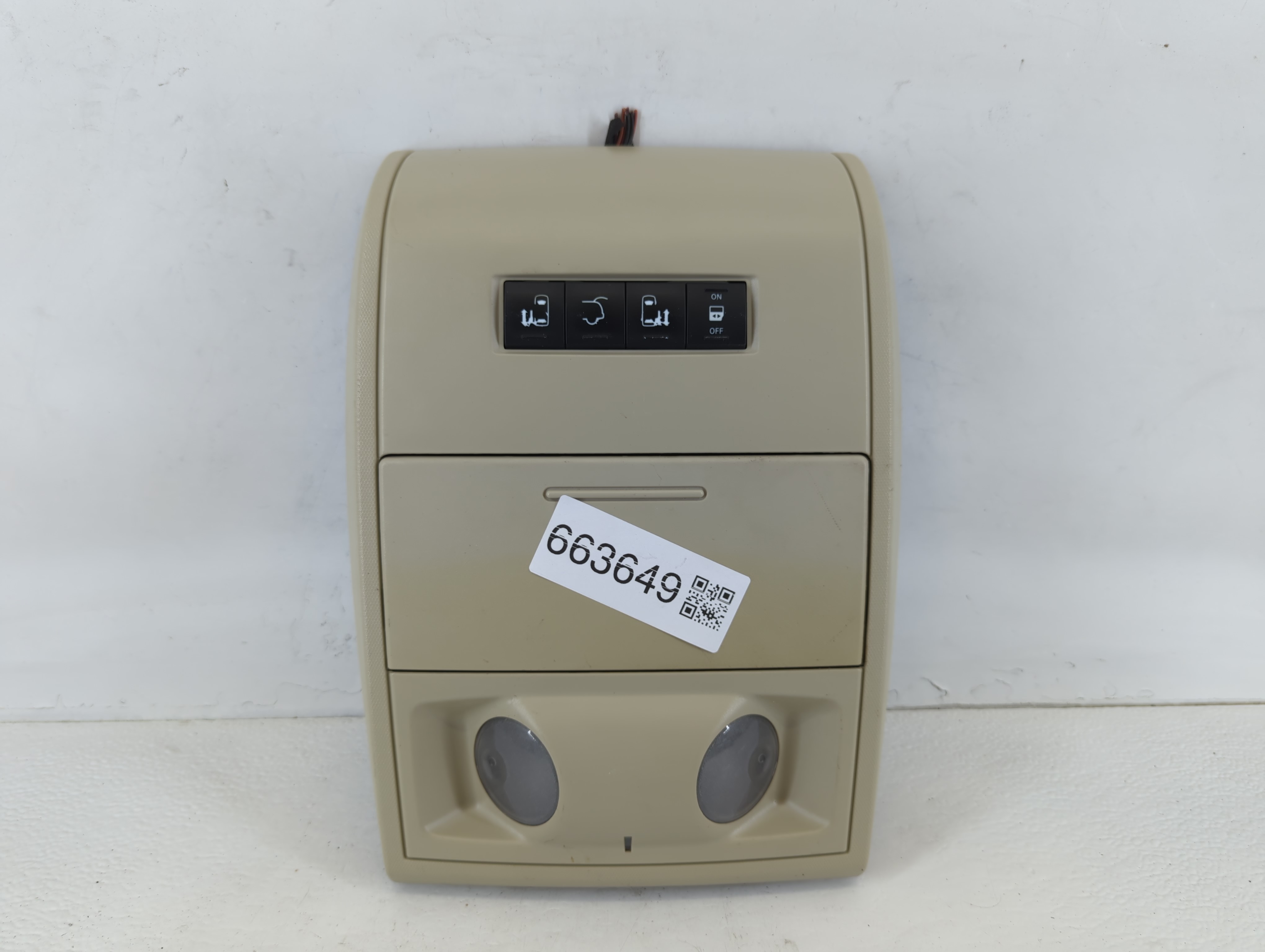 Picture of 2013 Dodge Caravan Overhead Roof Console 663649