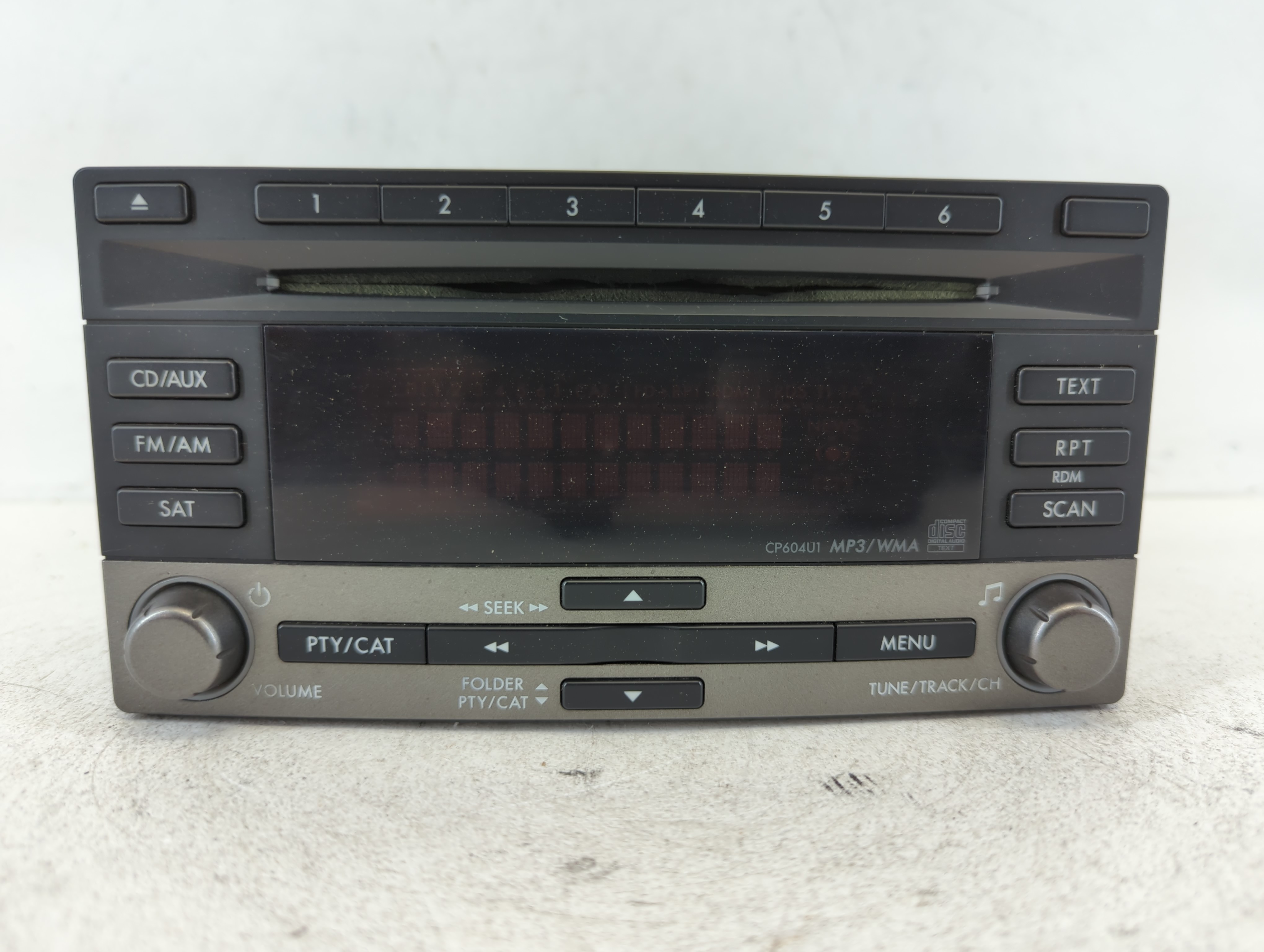 2012 Subaru Forester Am Fm Cd Player Radio Receiver 664000 - Oemusedautoparts1.com