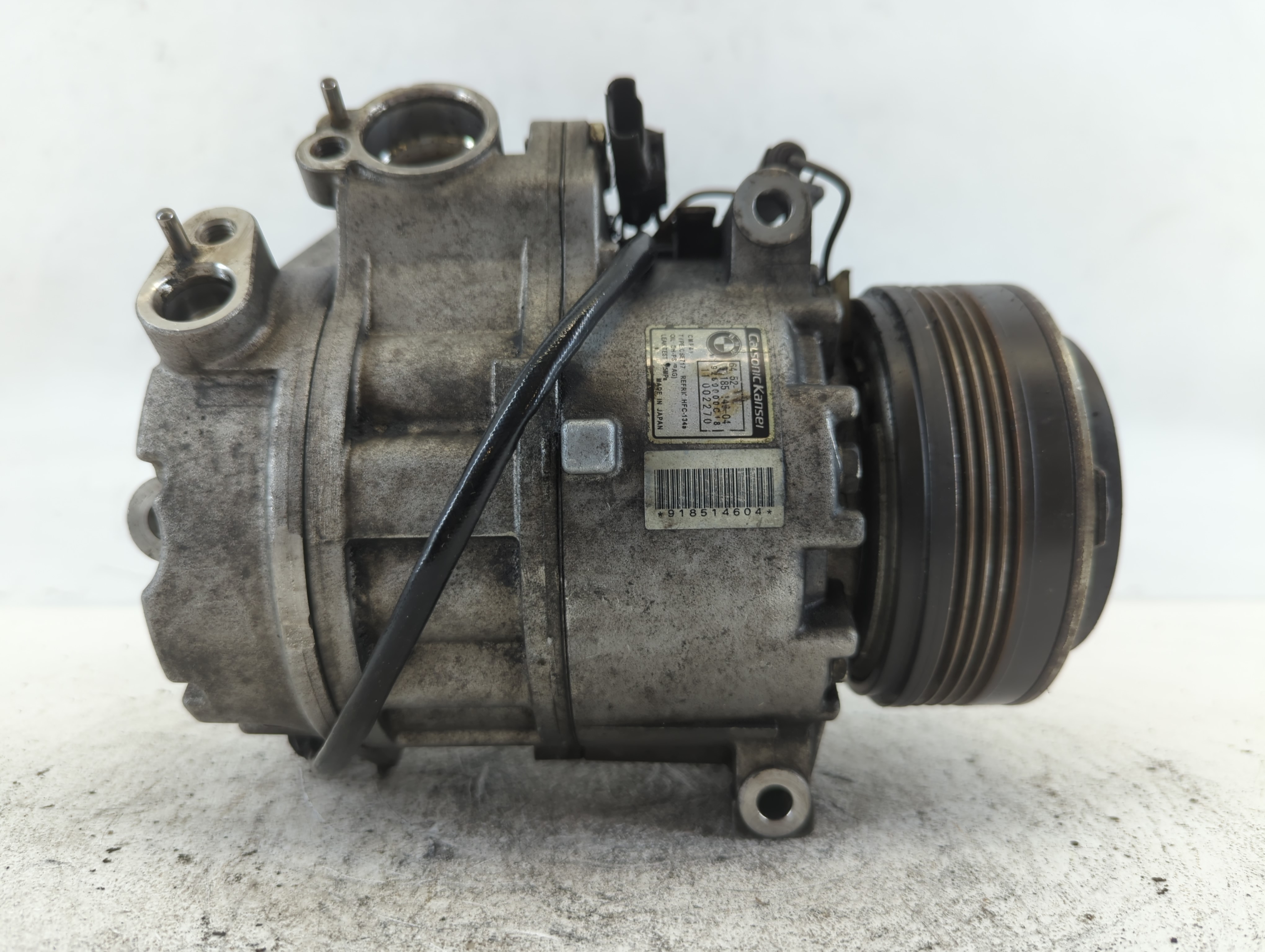 2013 Bmw X3 Air Conditioning A/c Ac Compressor Oem 664858 - Oemusedautoparts1.com