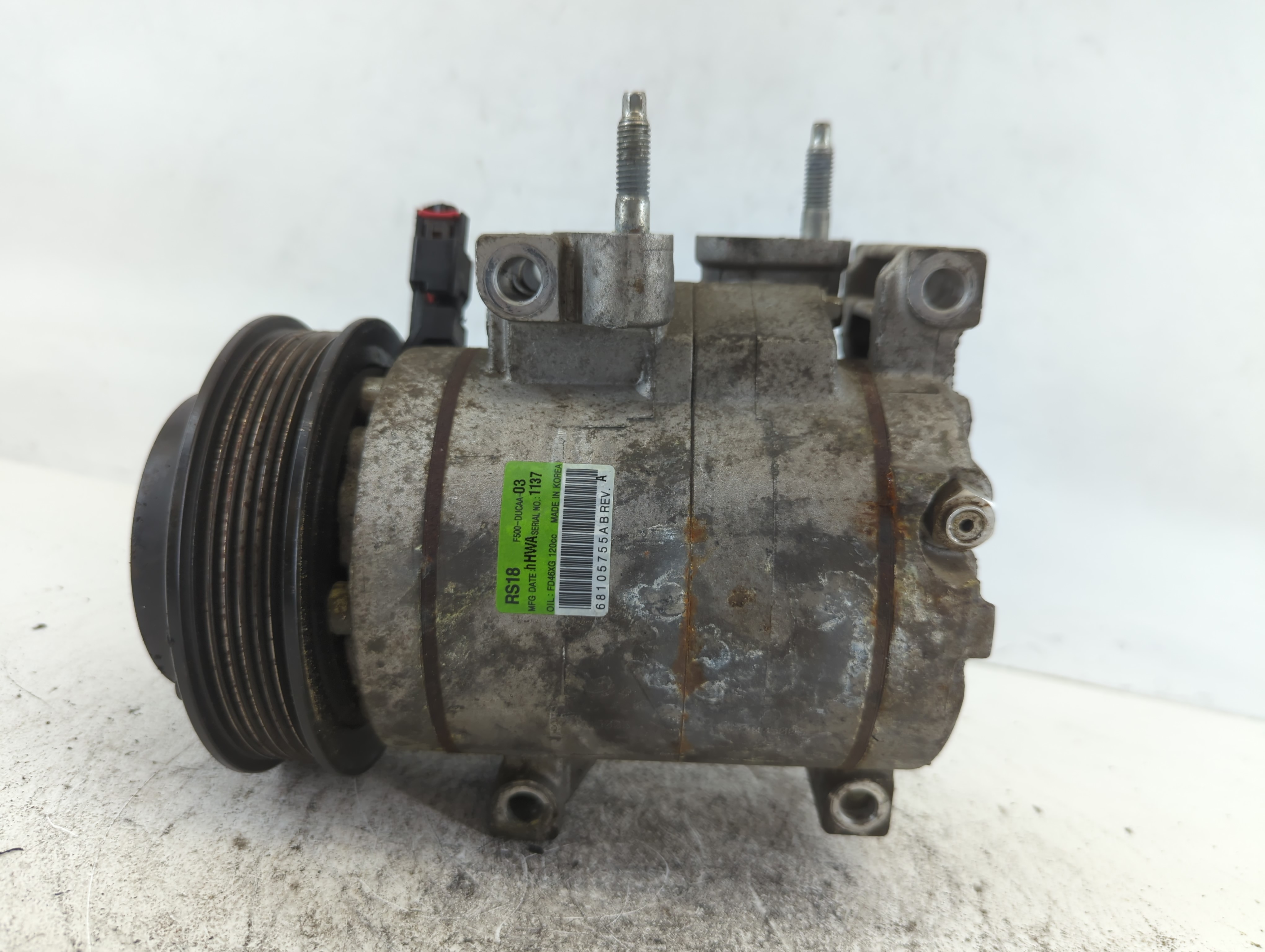 Picture of Dodge Ram 1500 Air Conditioning A/c Ac Compressor Oem 664941