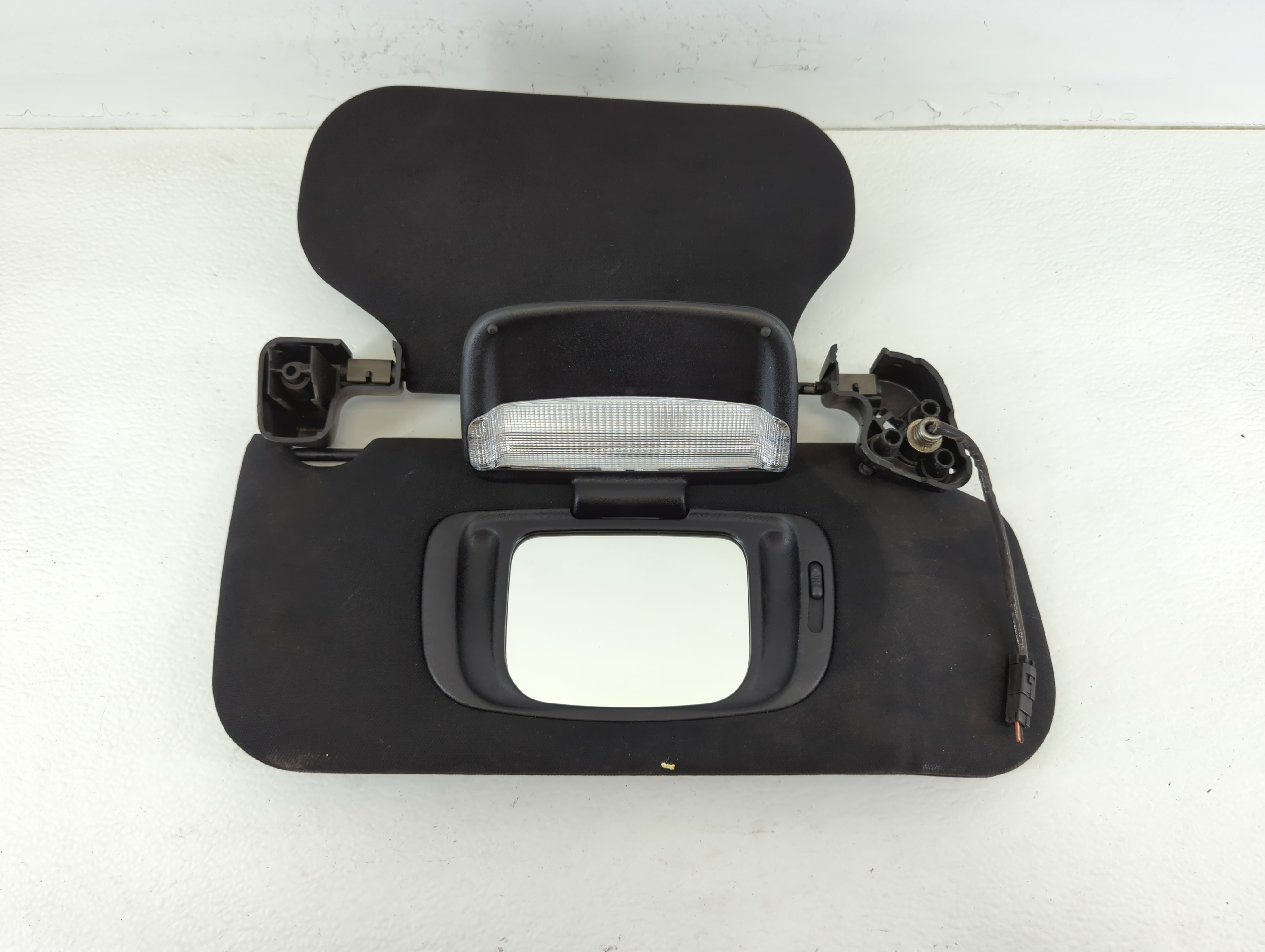 2003 Lincoln Ls Passenger Sun Visor Mirror Right Sunvisor Black 666503 - Oemusedautoparts1.com