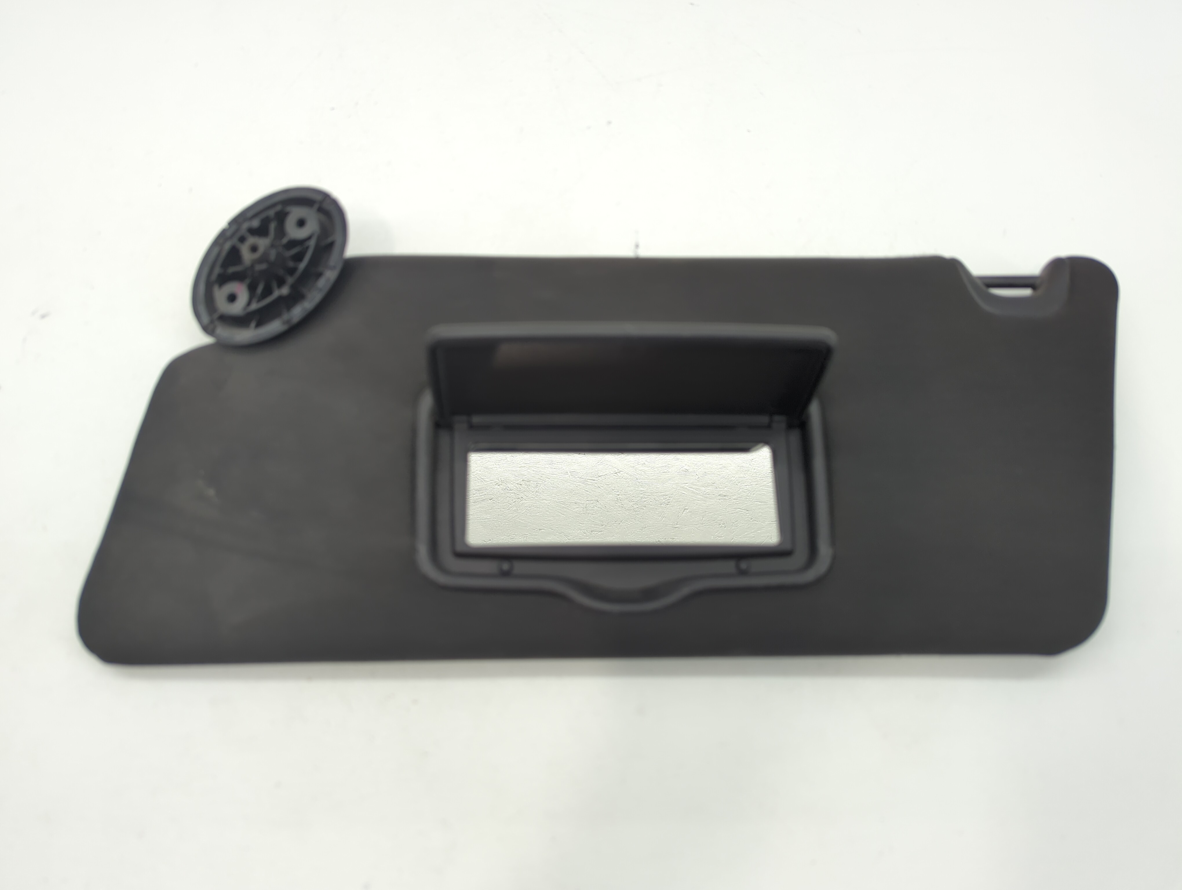 2011-2015 Ford Explorer Driver Sun Visor Mirror Left Sunvisor Black 666909 - Oemusedautoparts1.com