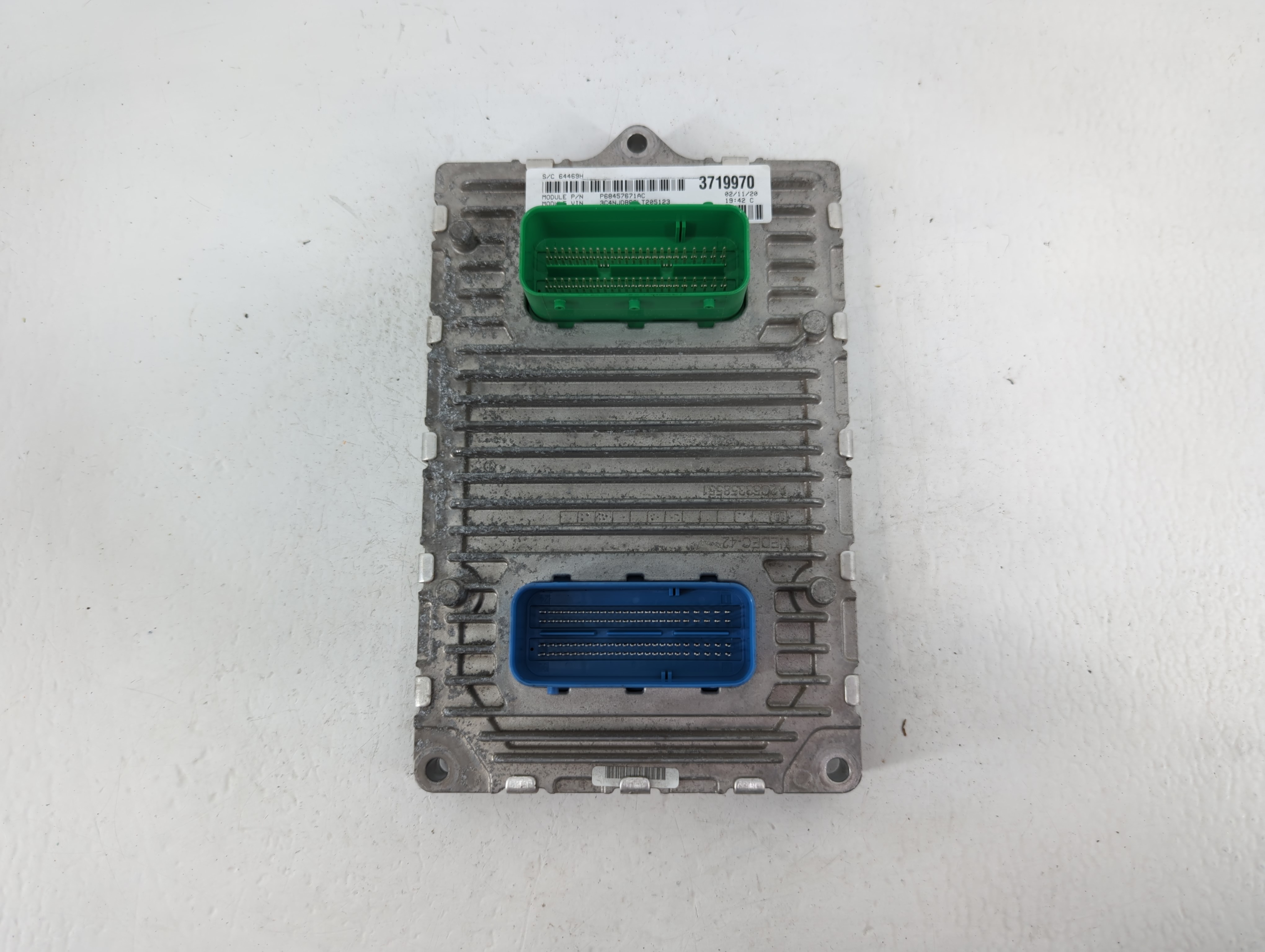2020 Jeep Compass Engine Computer Ecu Pcm Ecm Pcu Oem 667896 - Oemusedautoparts1.com