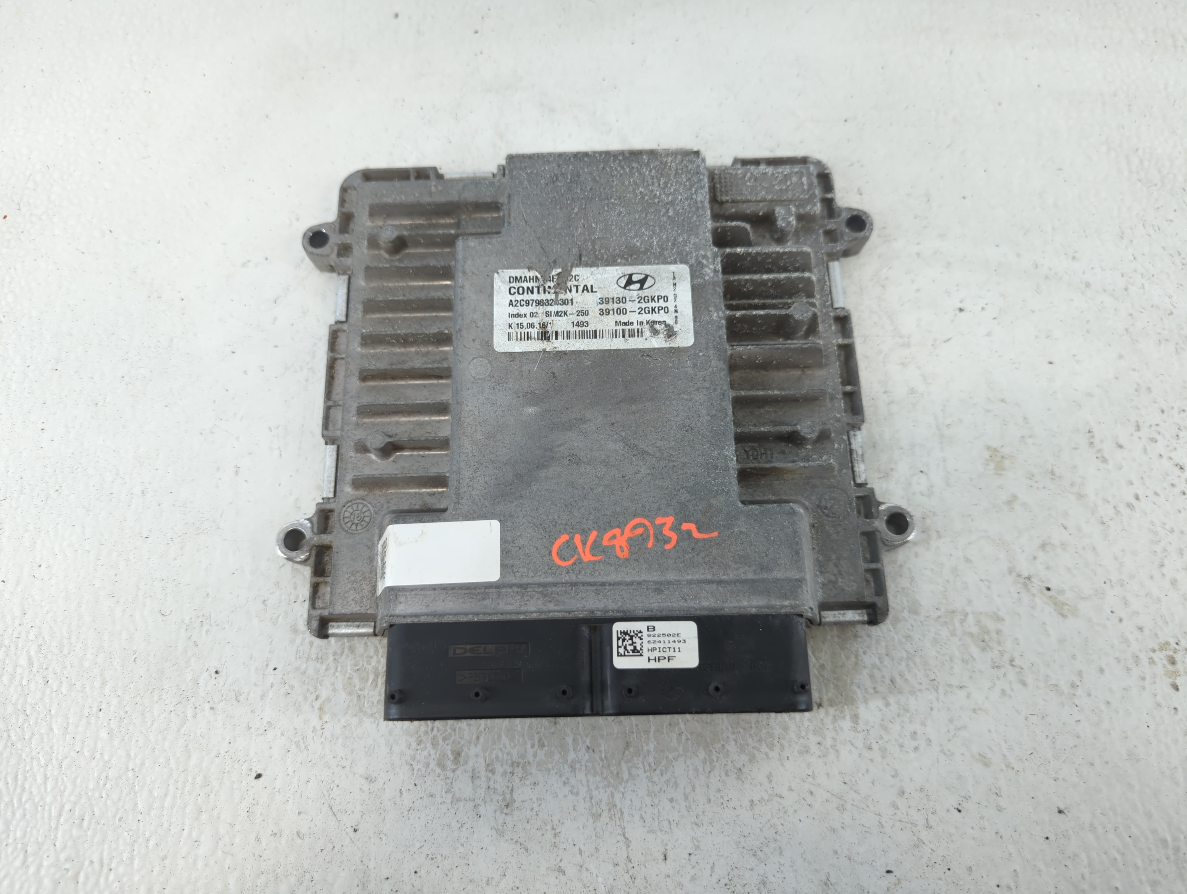 2017 Hyundai Santa Fe Engine Computer Ecu Pcm Ecm Pcu Oem 667986 - Oemusedautoparts1.com