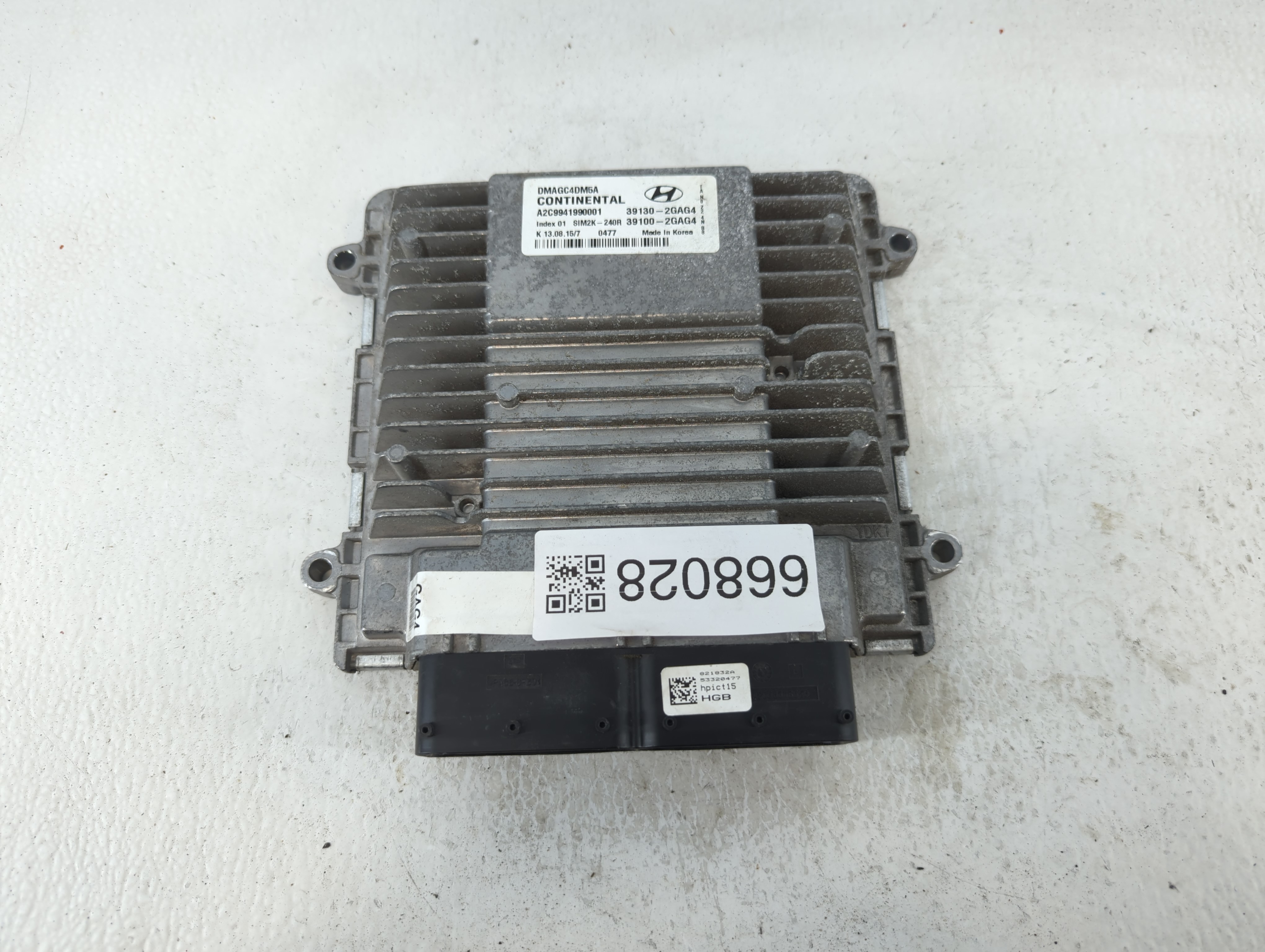 2016 Hyundai Santa Fe Engine Computer Ecu Pcm Ecm Pcu Oem 668028 - Oemusedautoparts1.com
