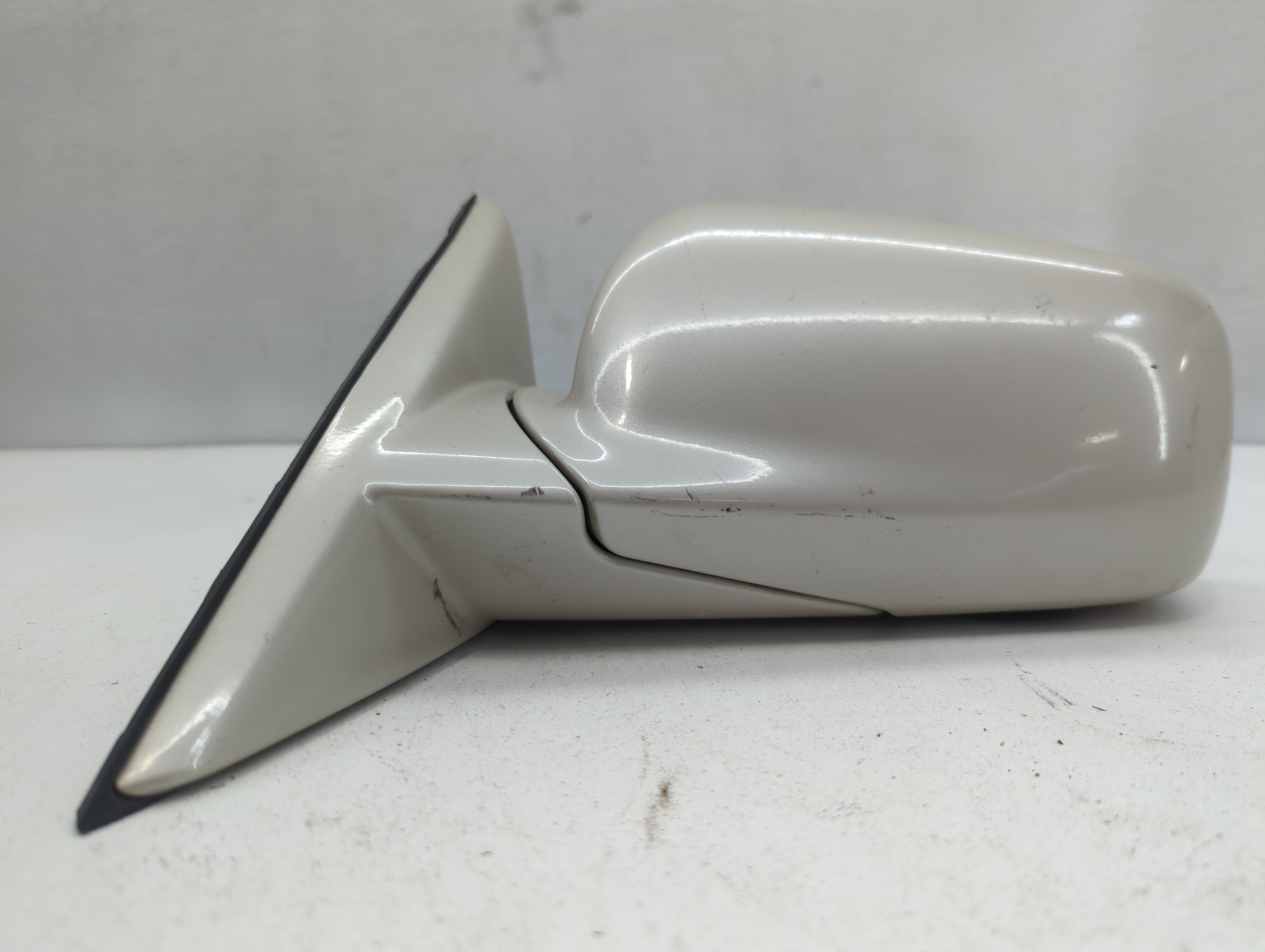2003 Lincoln Ls Driver Left Side View Power Door Mirror White 668862 - Oemusedautoparts1.com