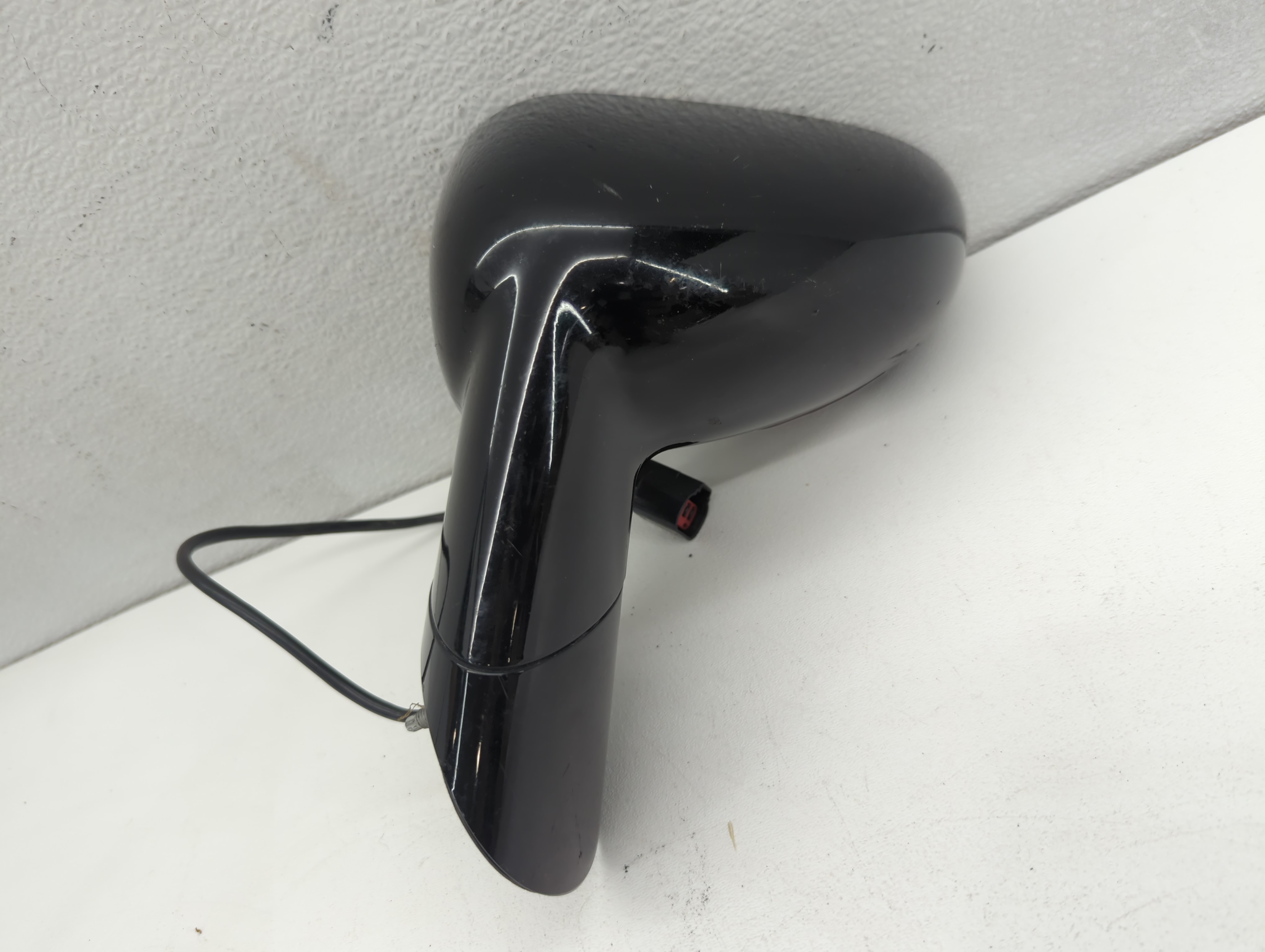 Picture of Fiat Stilo Driver Left Side View Manual Door Mirror Black 668974