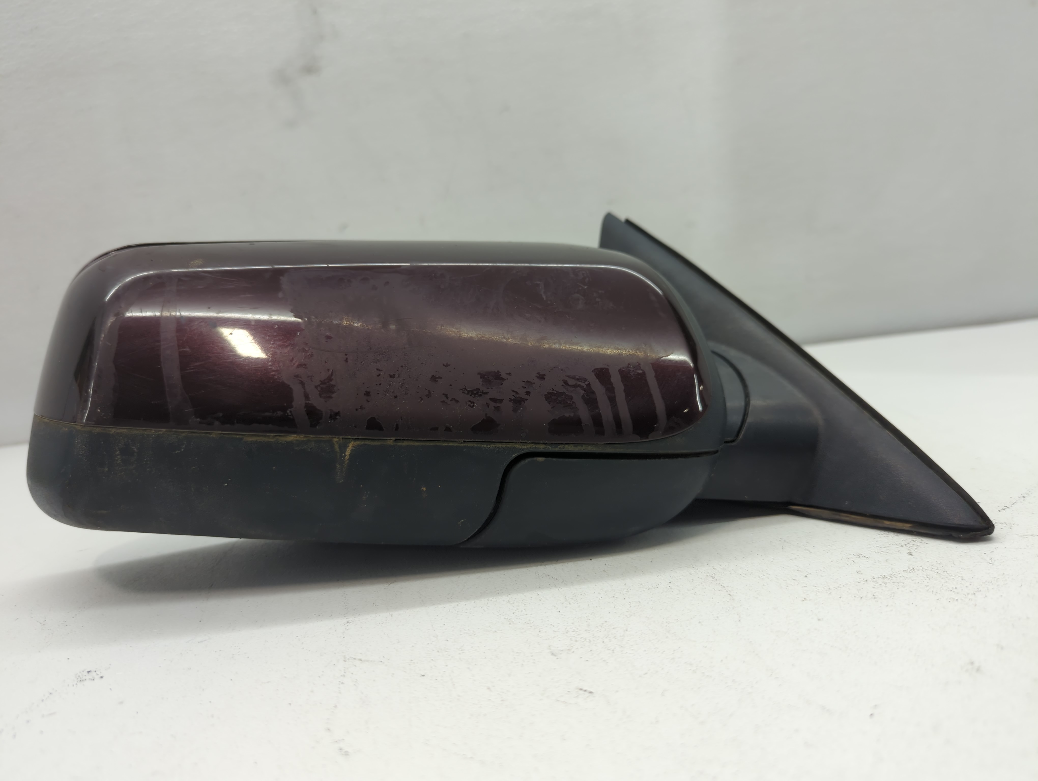 2010-2016 Lincoln Mks Passenger Right Side View Power Door Mirror Purple 669412 - Oemusedautoparts1.com
