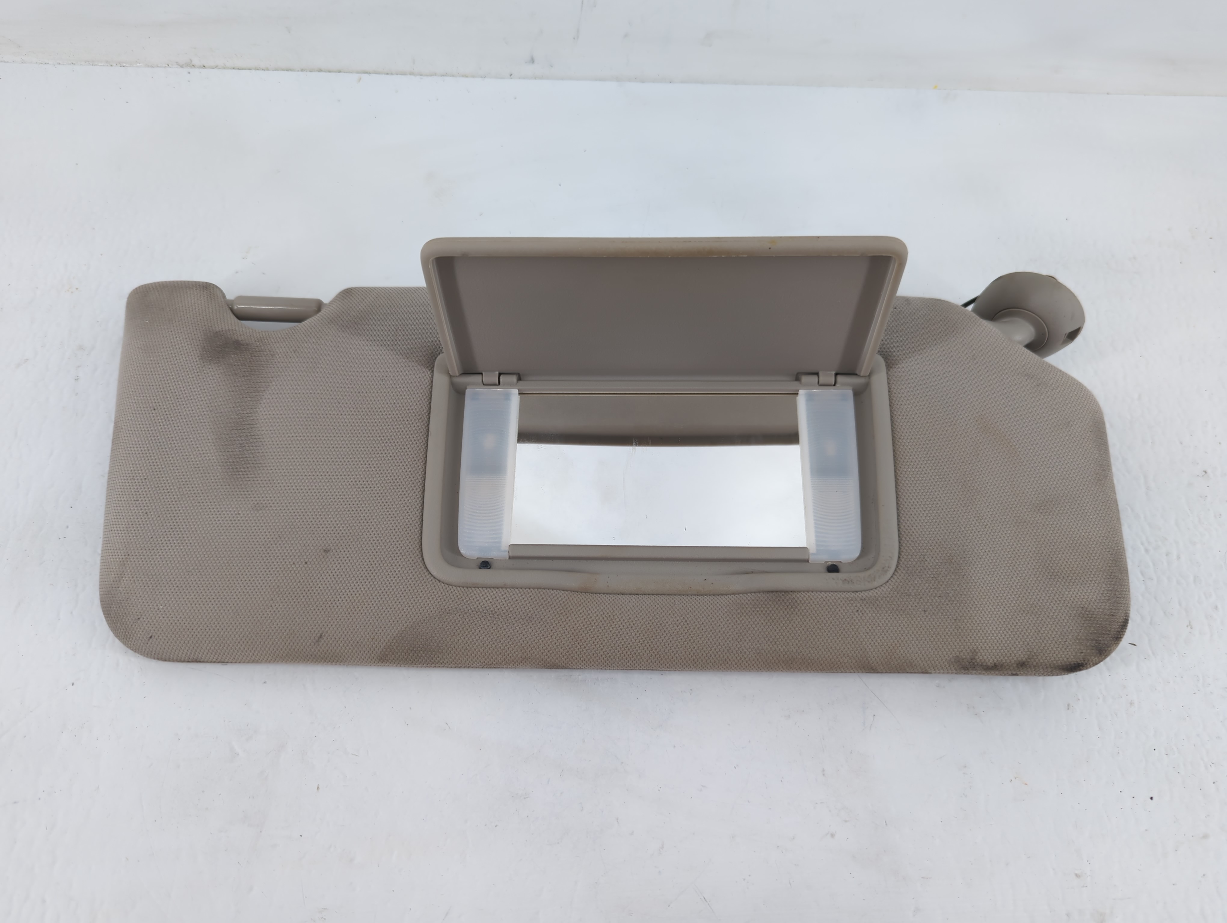 2010-2014 Subaru Legacy Passenger Sun Visor Mirror Right Sunvisor Grey 672722 - Oemusedautoparts1.com