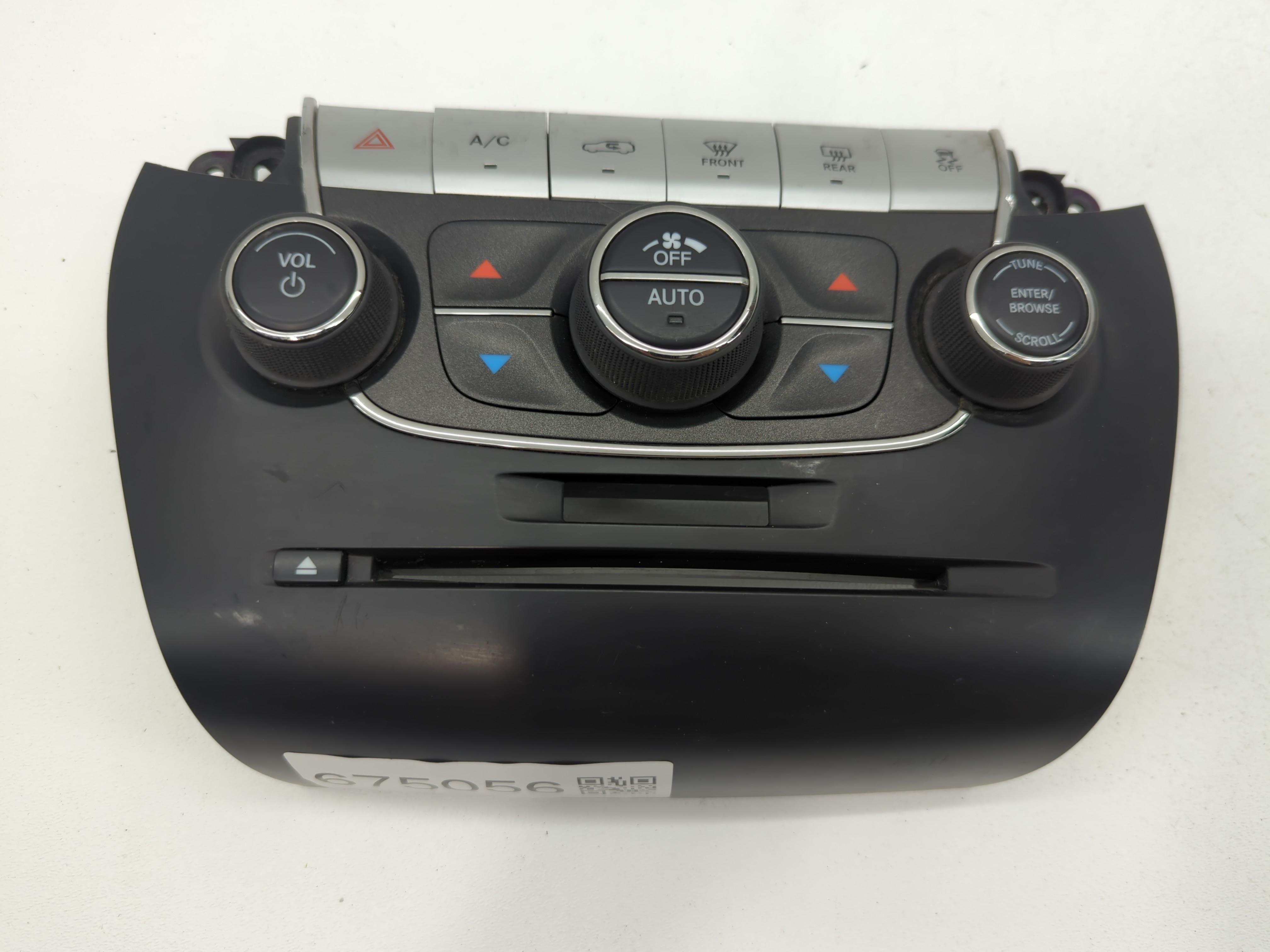 2011 Dodge Journey Ac Heater Climate Control 1rk591x9ac 675056 - Oemusedautoparts1.com