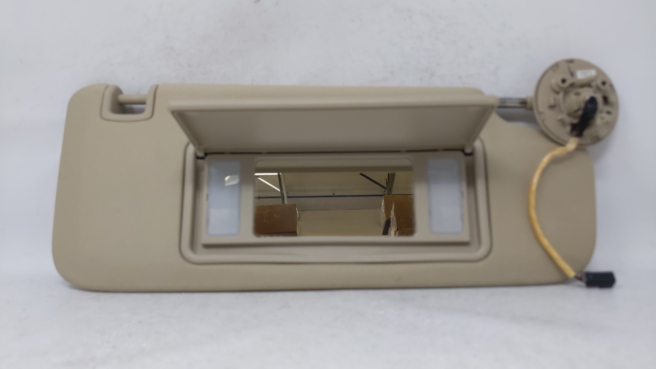 Picture of 2005-2012 Audi A6 Passenger Right Sun Visor Sunvisor Tan 67959