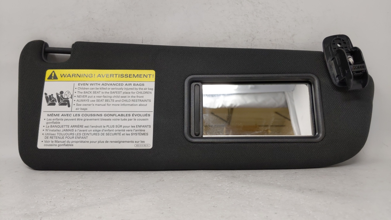 Picture of 2005-2012 Audi A6 Passenger Right Sun Visor Sunvisor Gray 67970