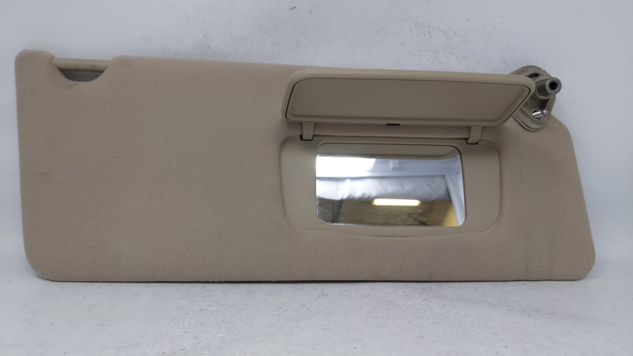 2002-2006 Toyota Camry Passenger Right Sun Visor Sunvisor Tan 68098 - Oemusedautoparts1.com