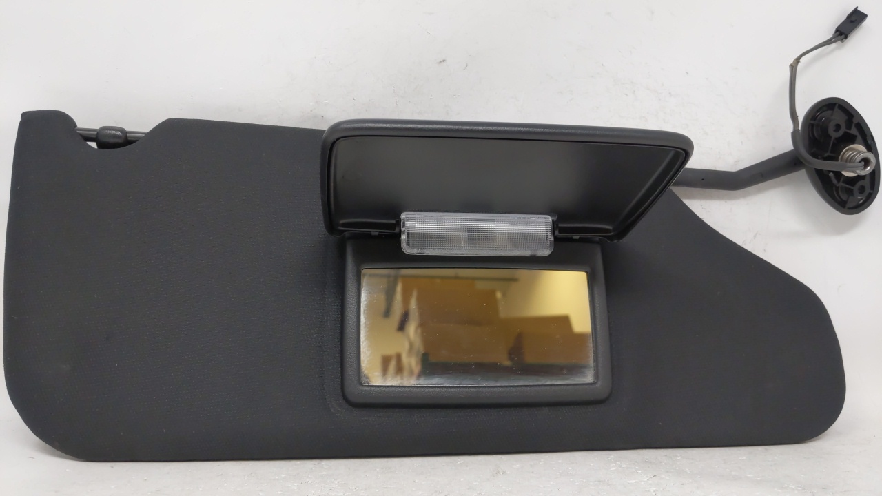 2011-2014 Dodge Avenger Passenger Right Sun Visor Sunvisor Black 68101 - Oemusedautoparts1.com