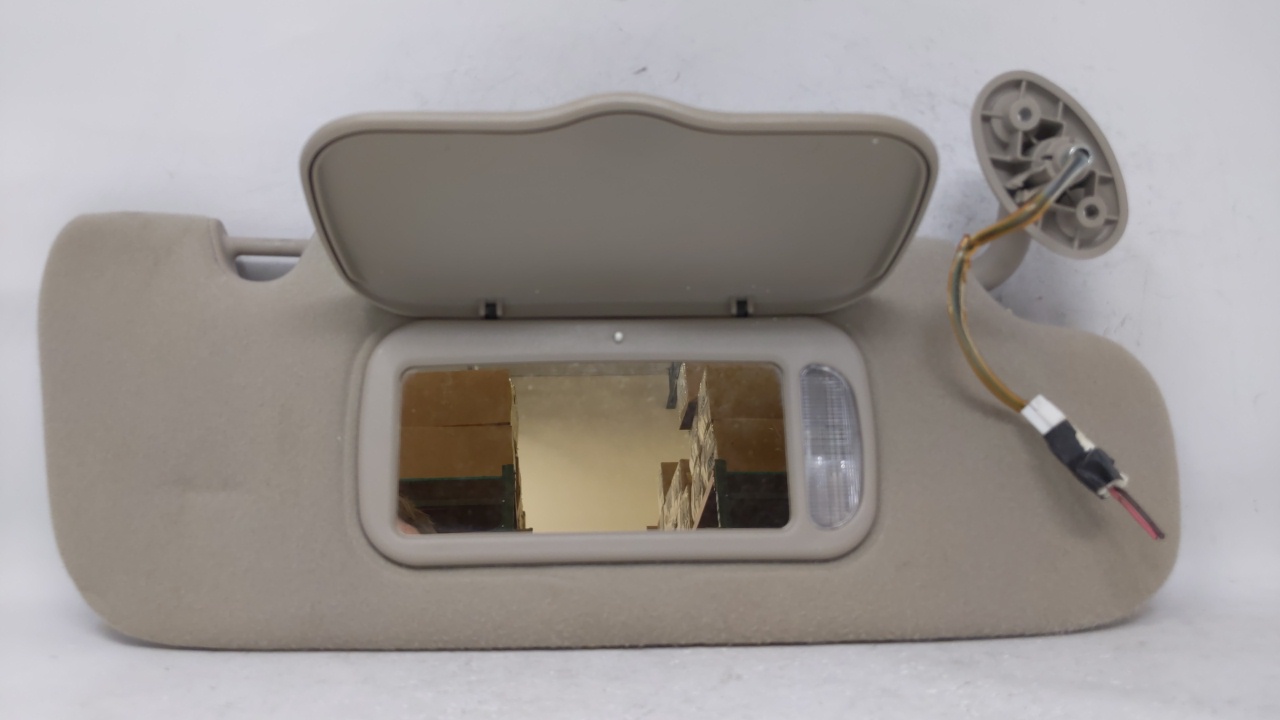 2002-2004 Jeep Liberty Passenger Right Sun Visor Sunvisor Gray 68238 - Oemusedautoparts1.com