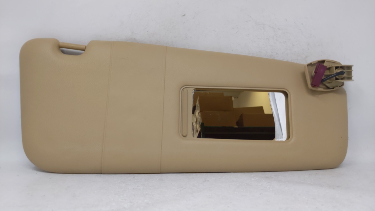 2008-2010 Bmw 528i Passenger Right Sun Visor Sunvisor Tan 68246 - Oemusedautoparts1.com