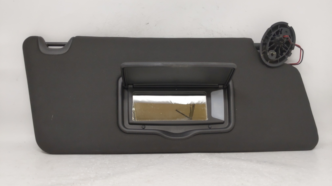 2011-2014 Ford Explorer Passenger Right Sun Visor Sunvisor Black 68320 - Oemusedautoparts1.com