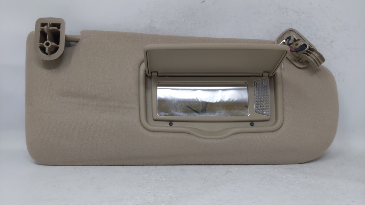 2005 Mazda 6 Passenger Sun Visor Mirror Right Sunvisor Tan 68324 - Oemusedautoparts1.com