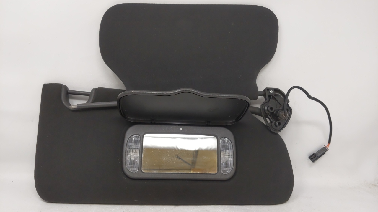 2006-2011 Cadillac Dts Passenger Right Sun Visor Sunvisor Black 68338 - Oemusedautoparts1.com