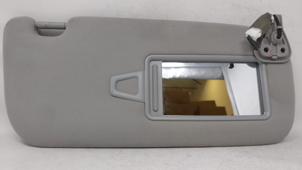 2010-2013 Hyundai Genesis Passenger Right Sun Visor Sunvisor Gray 68361 - Oemusedautoparts1.com