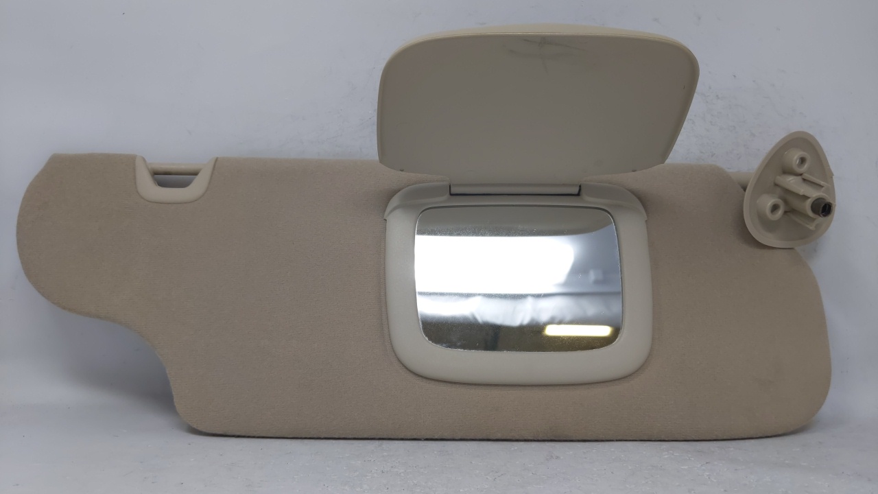 2000-2007 Ford Taurus Passenger Right Sun Visor Sunvisor Tan 68374 - Oemusedautoparts1.com