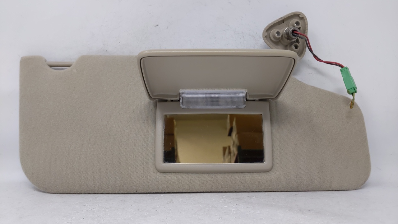 Picture of 2008-2009 Ford Taurus Passenger Right Sun Visor Sunvisor Beige 68387