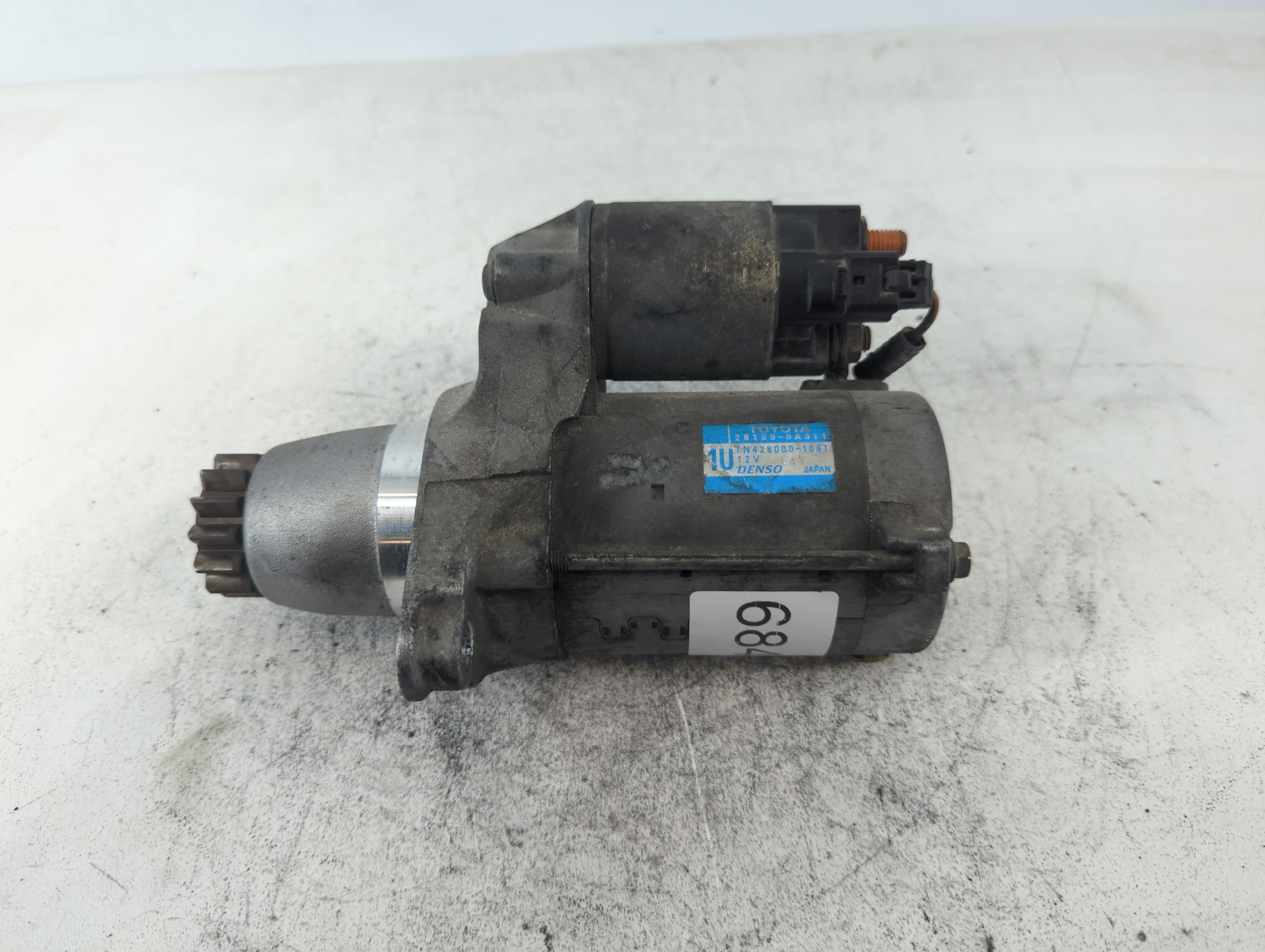 2009-2016 Toyota Venza Car Starter Motor Solenoid Oem 684186 - Oemusedautoparts1.com