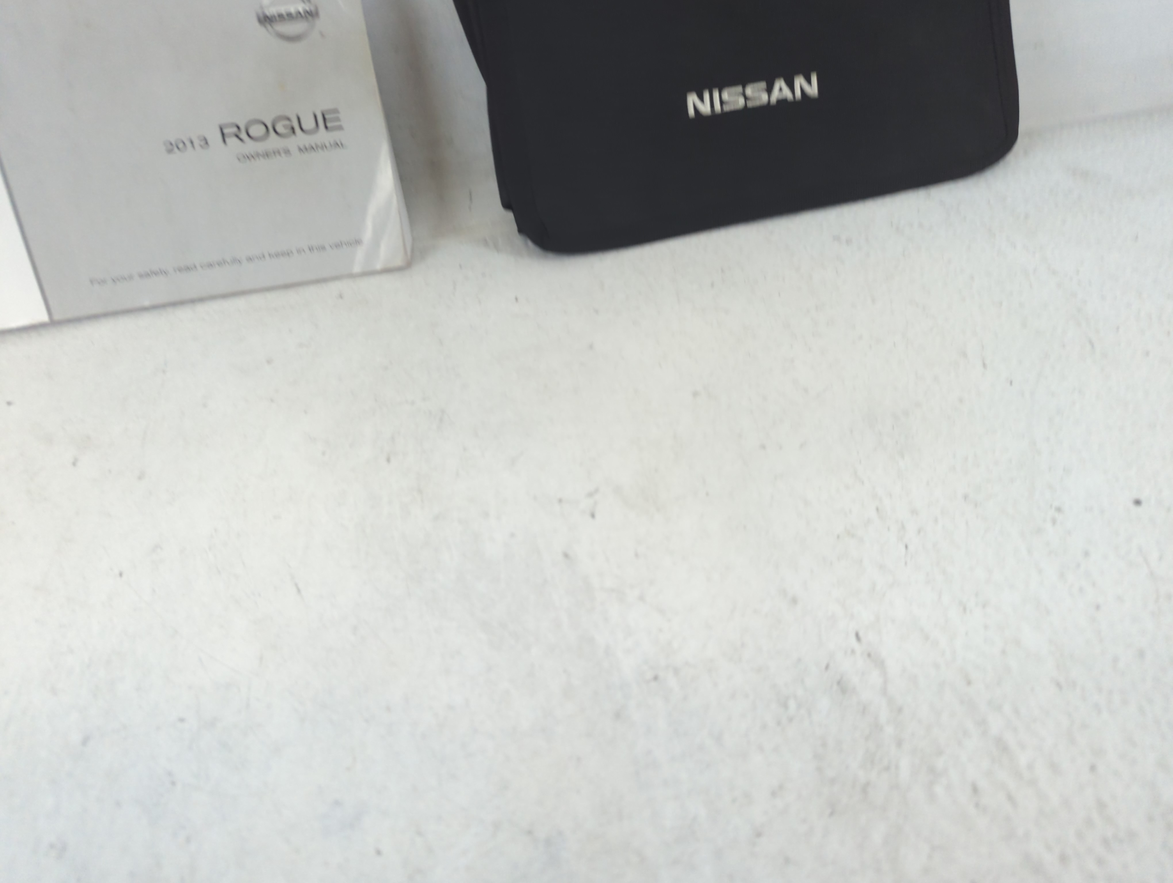 2013 Nissan Rogue Owners Manual Book Guide 687000 - Oemusedautoparts1.com