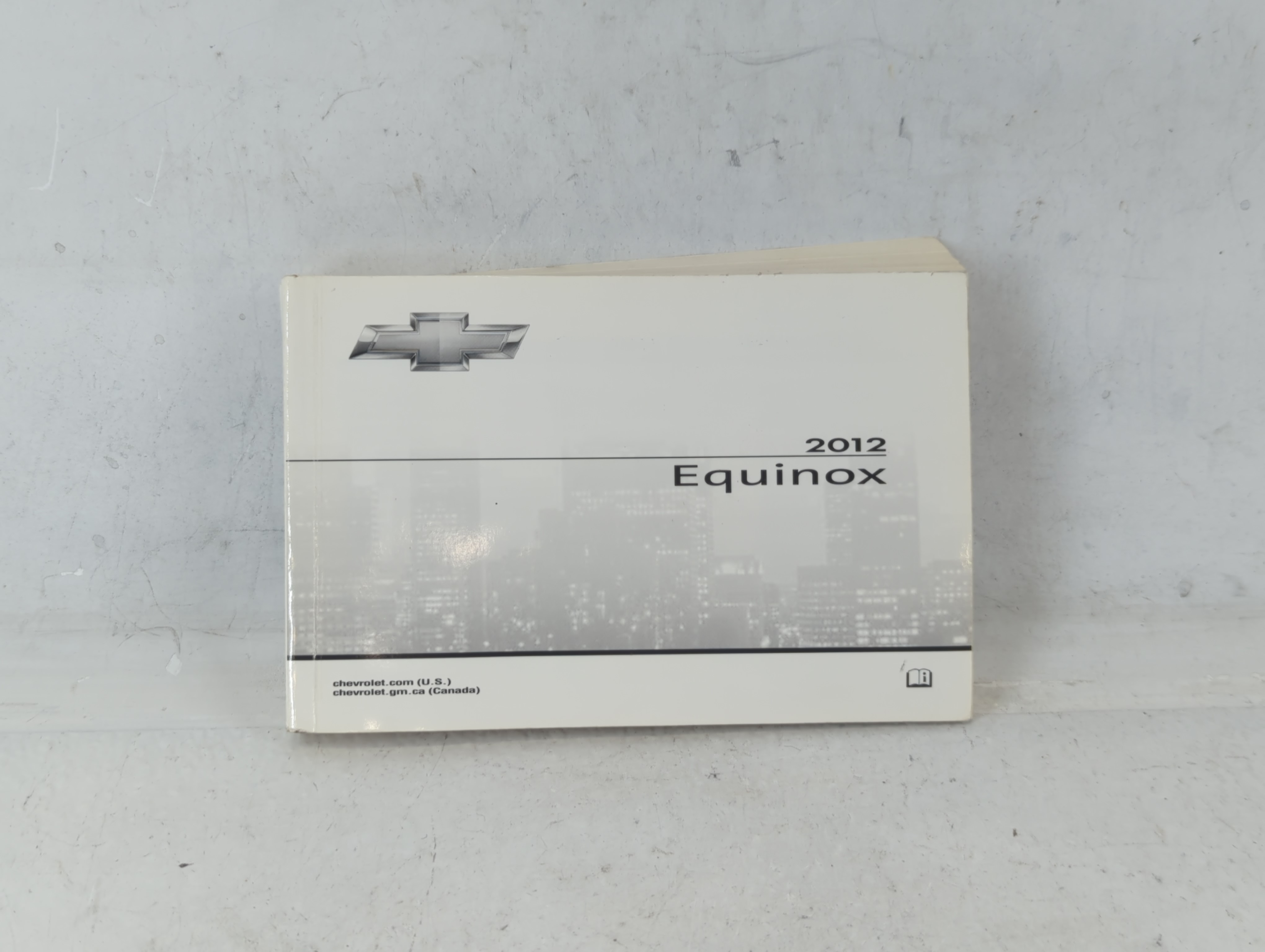 2012 Chevrolet Equinox Owners Manual Book Guide 687165 - Oemusedautoparts1.com
