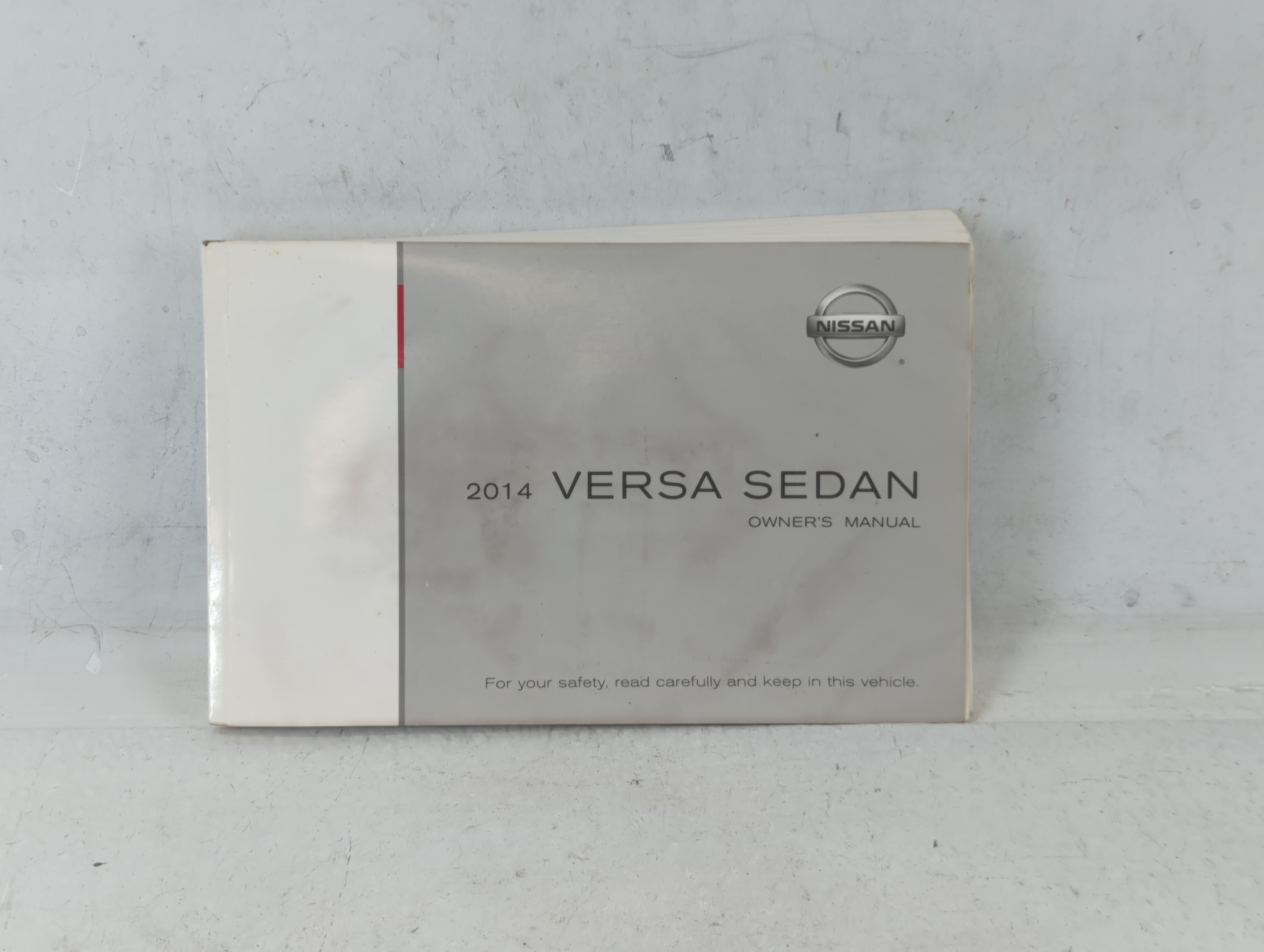 Picture of 2014 Nissan Versa Owners Manual Book Guide 687167