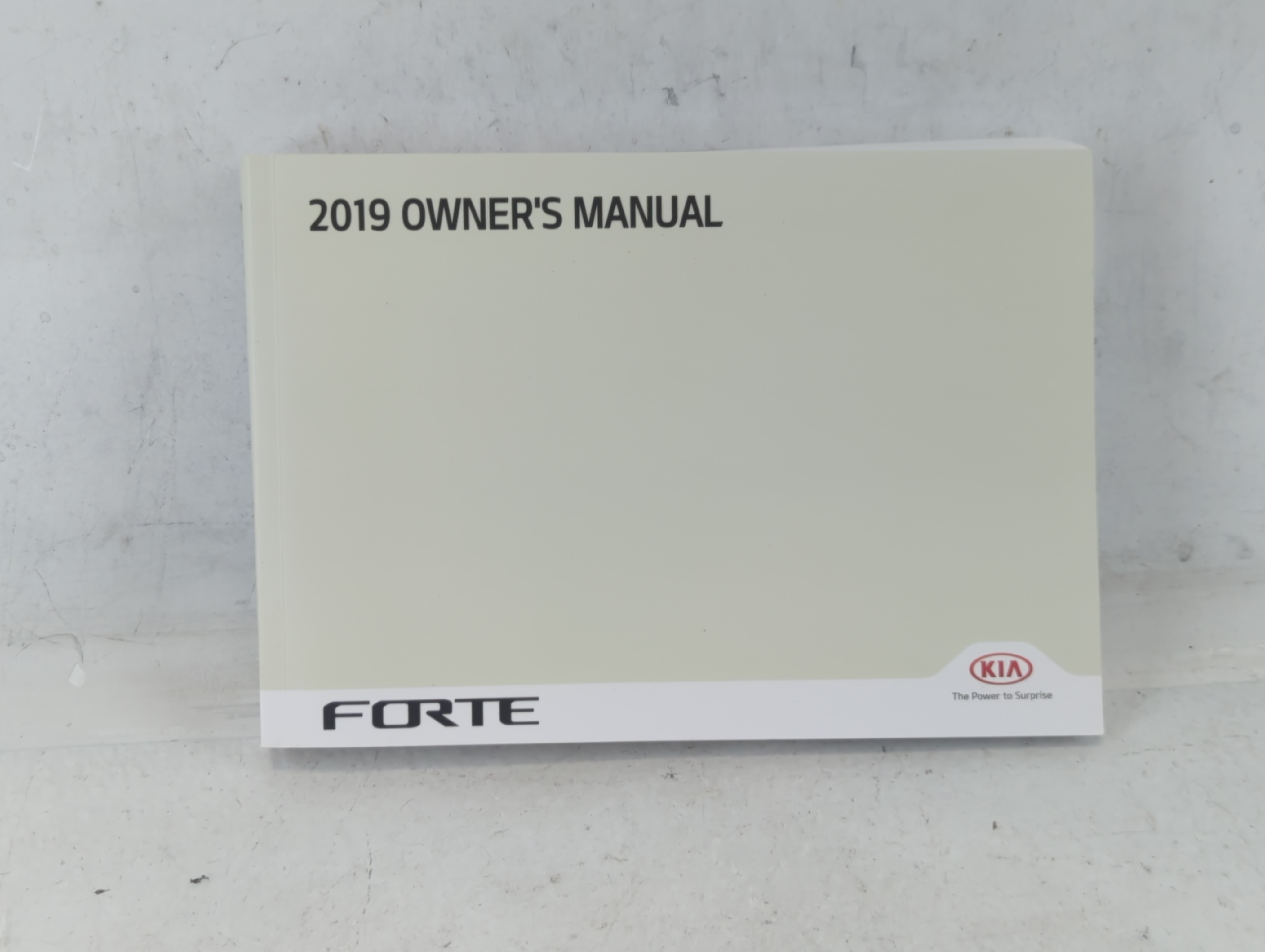 2019 Kia Forte Owners Manual Book Guide 687184 - Oemusedautoparts1.com
