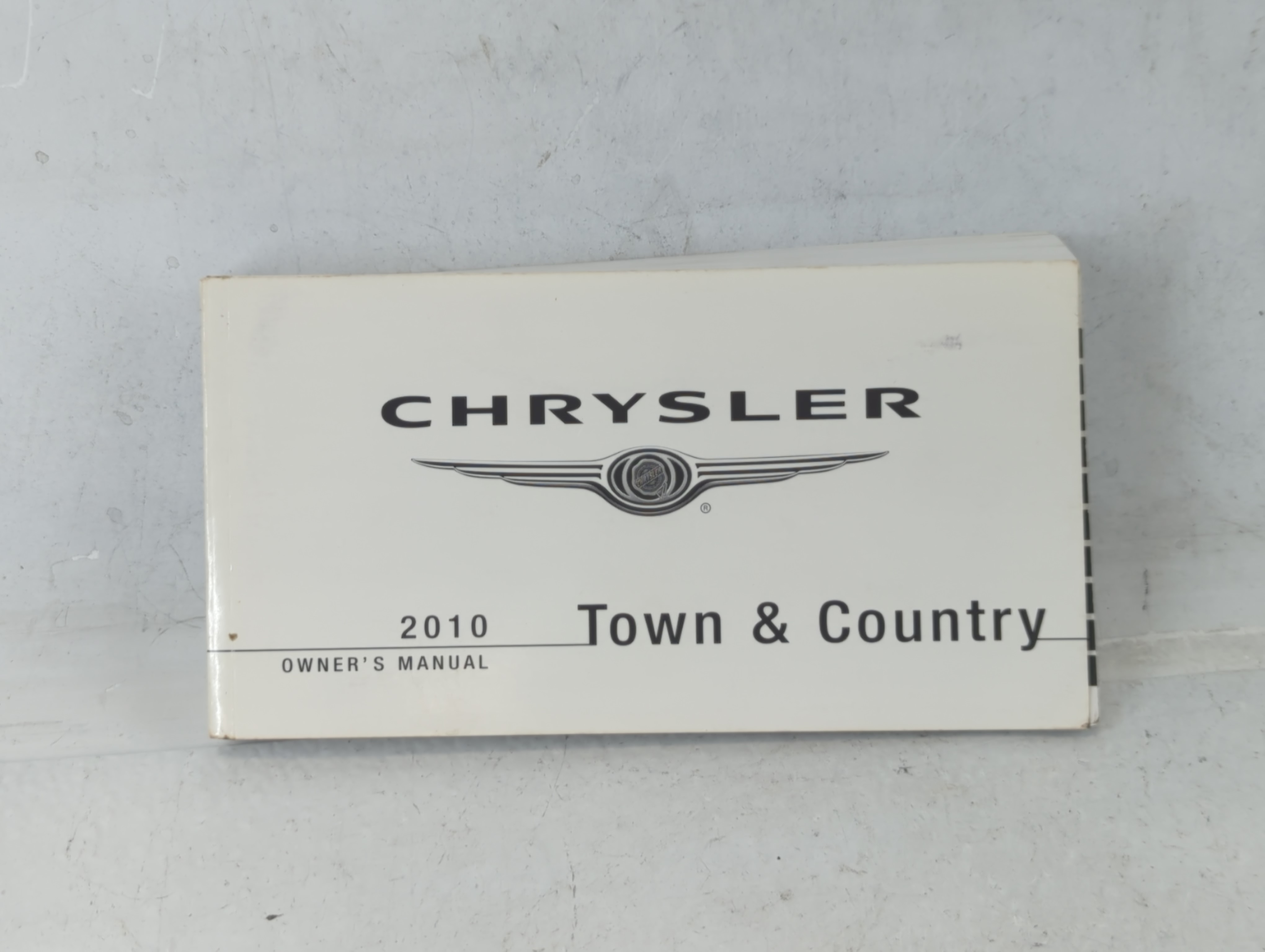 2010 Chrysler Town & Country Owners Manual Book Guide 687201 - Oemusedautoparts1.com