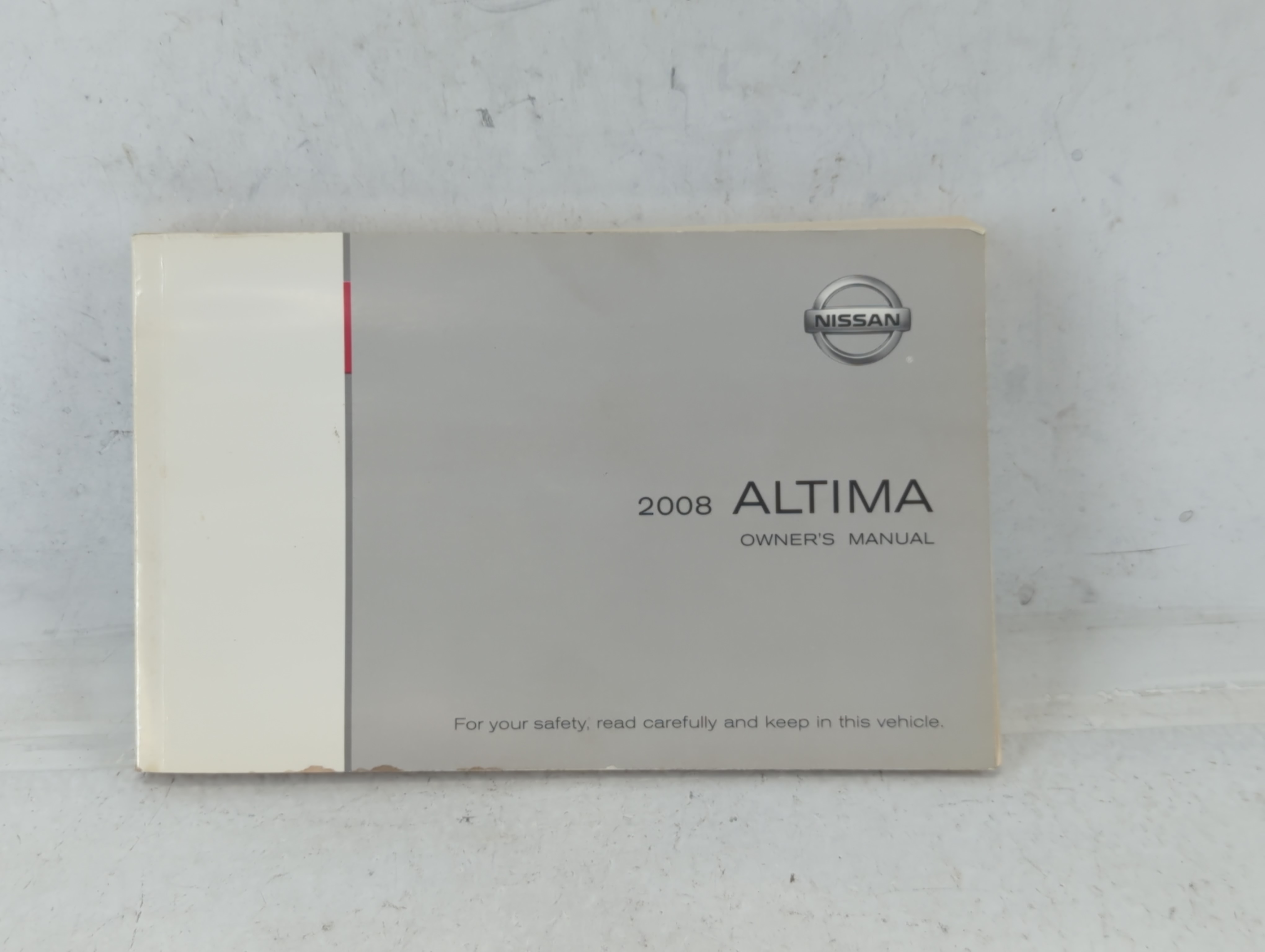 2008 Nissan Altima Owners Manual Book Guide 687203 - Oemusedautoparts1.com