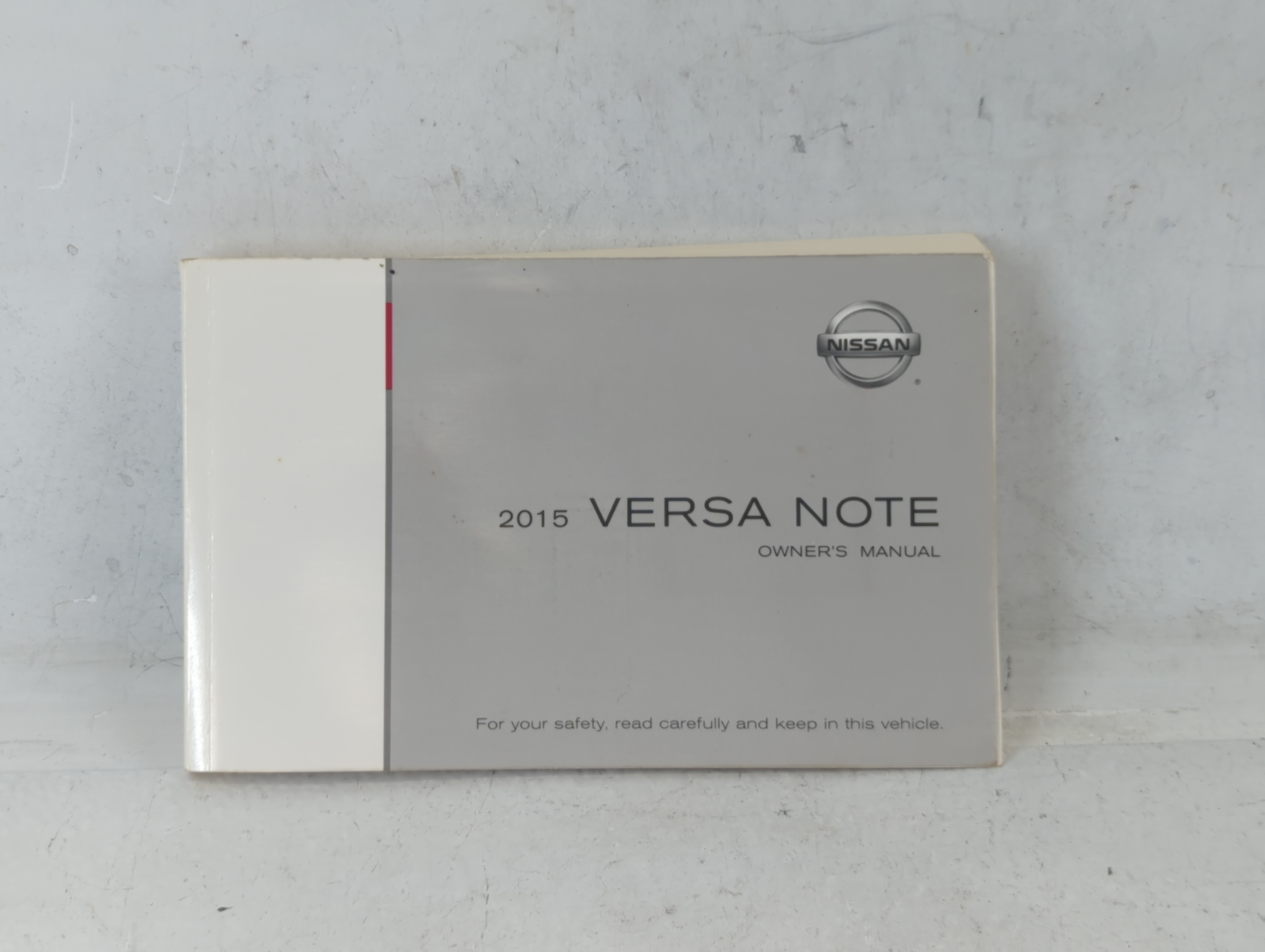 2015 Nissan Versa Note Owners Manual Book Guide 687212 - Oemusedautoparts1.com