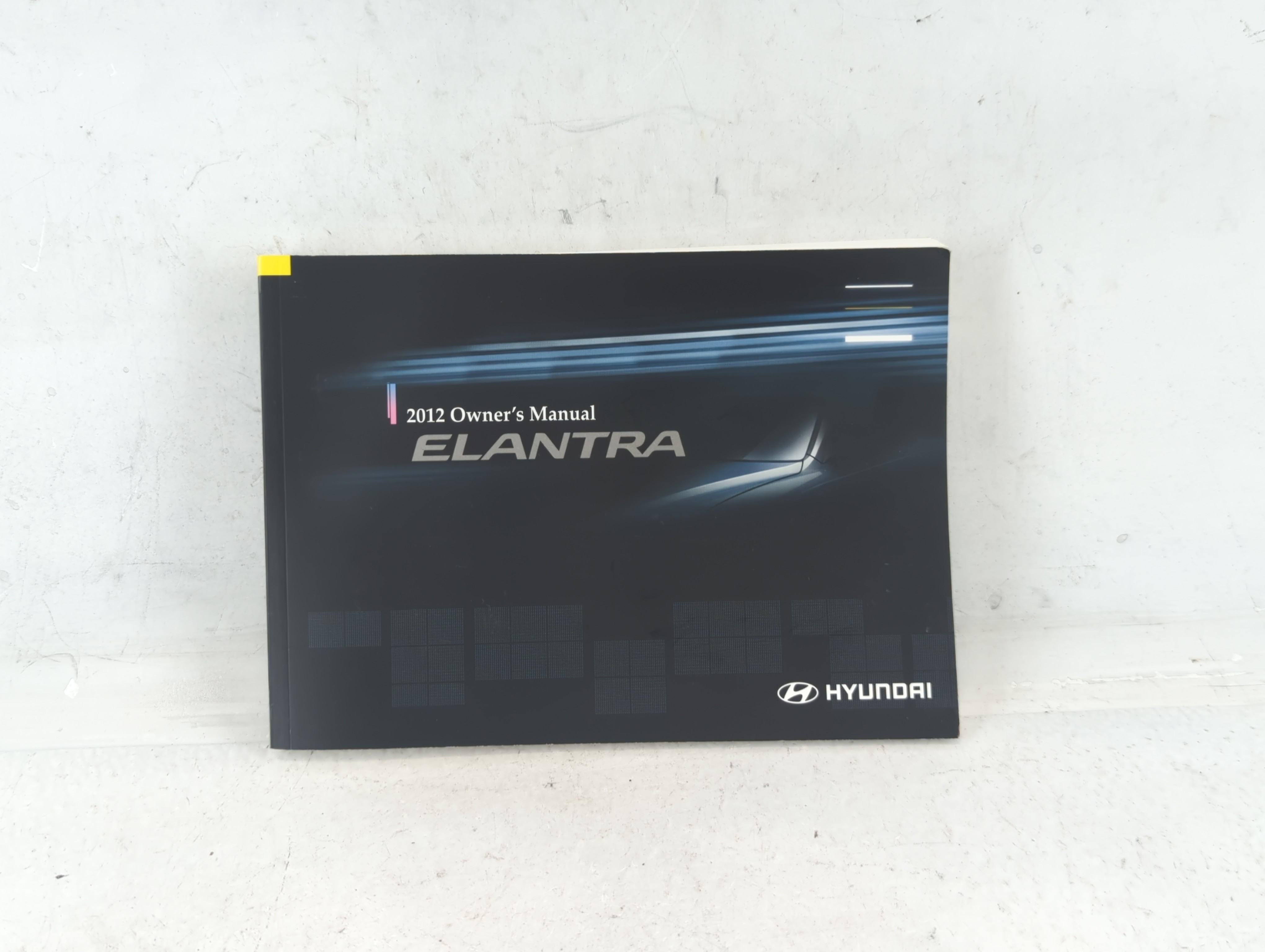 2012 Hyundai Elantra Owners Manual Book Guide 687312 - Oemusedautoparts1.com