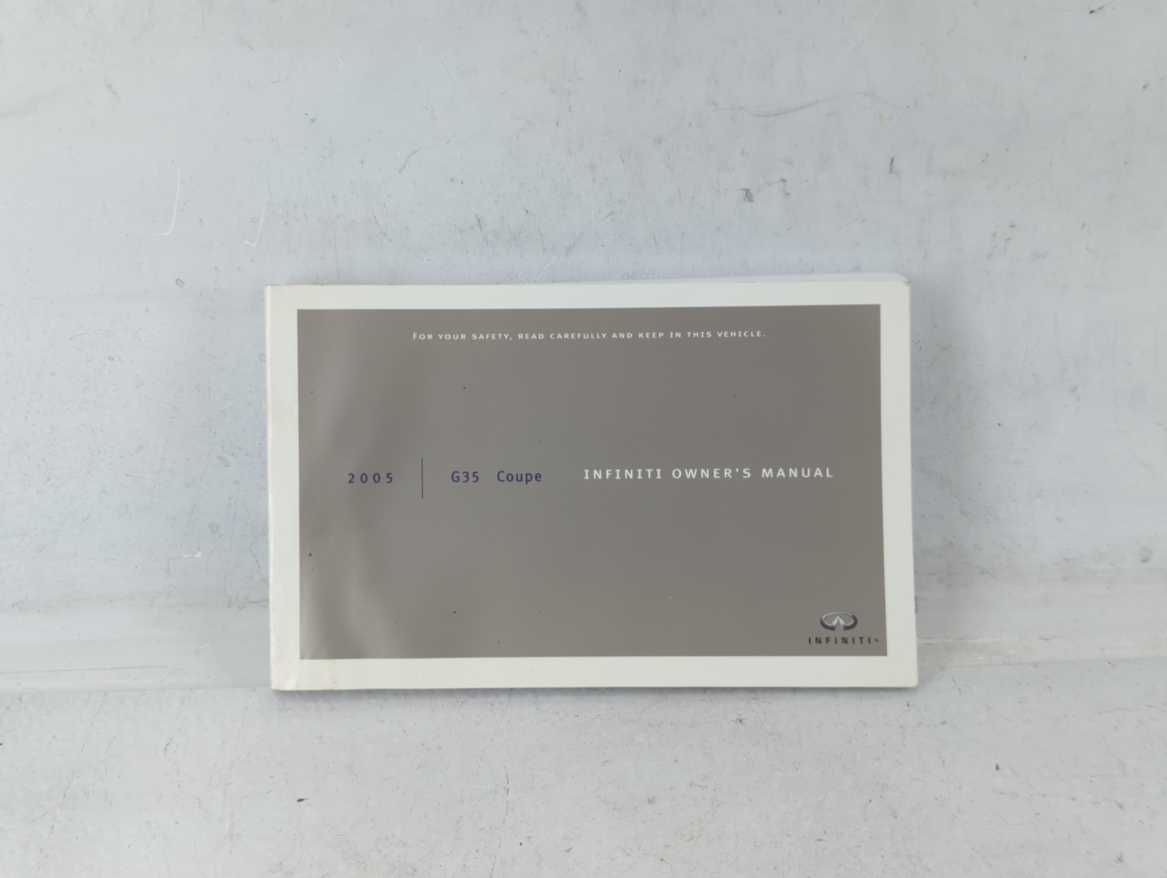 2005 Infiniti G35 Owners Manual Book Guide 687576 - Oemusedautoparts1.com