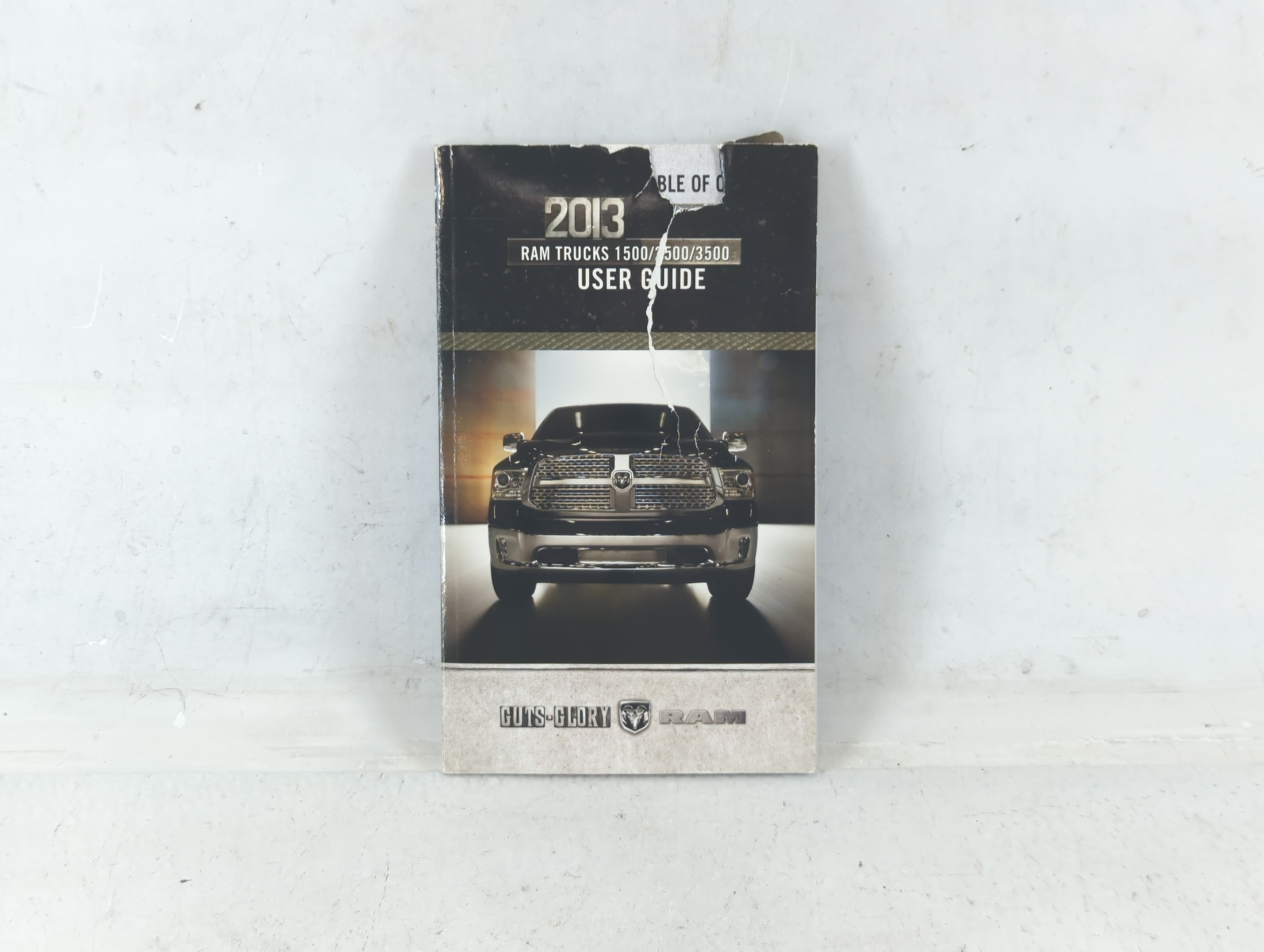 Picture of 2013 Dodge Ram 1500 Owners Manual Book Guide 687591