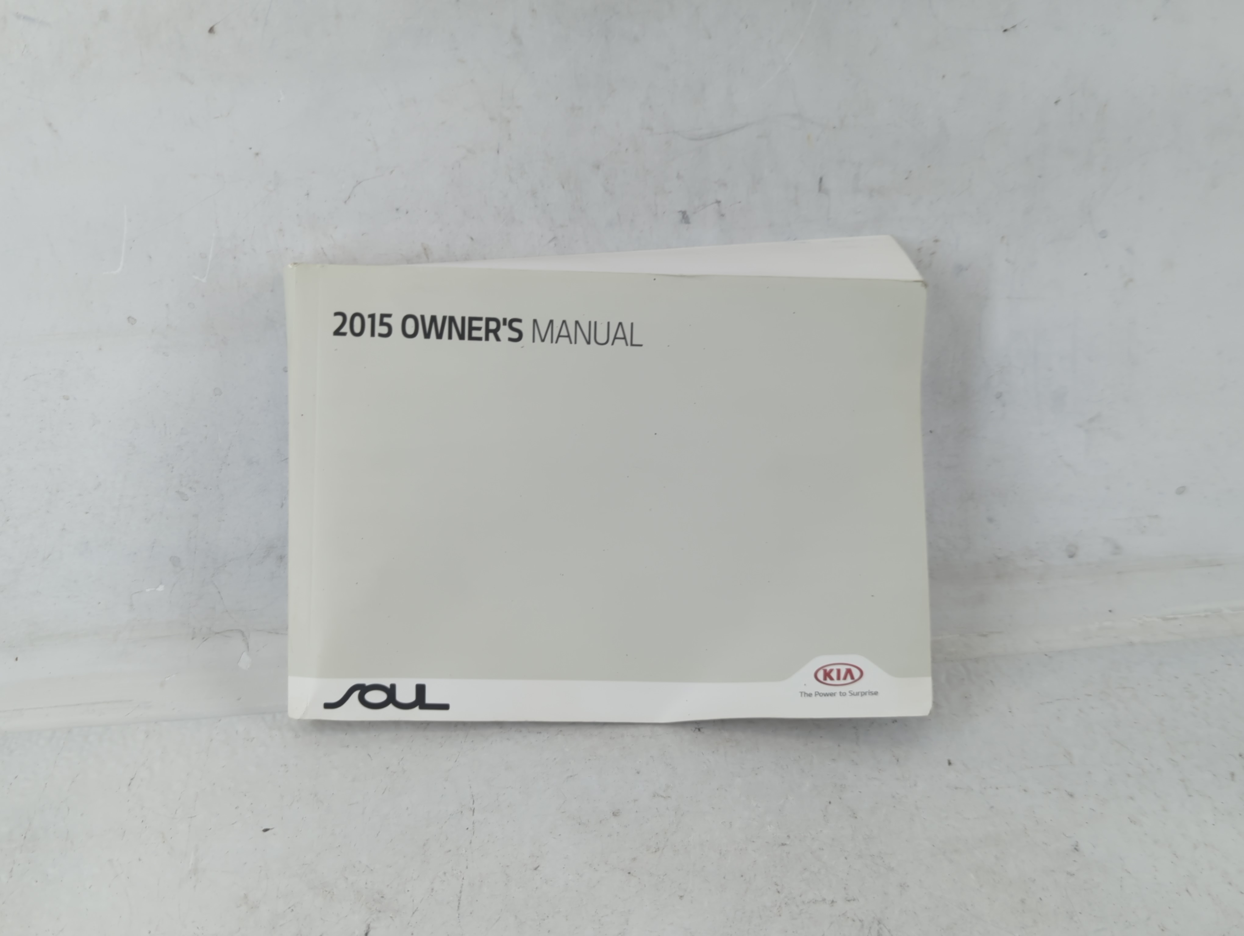 2015 Kia Soul Owners Manual Book Guide 687606 - Oemusedautoparts1.com