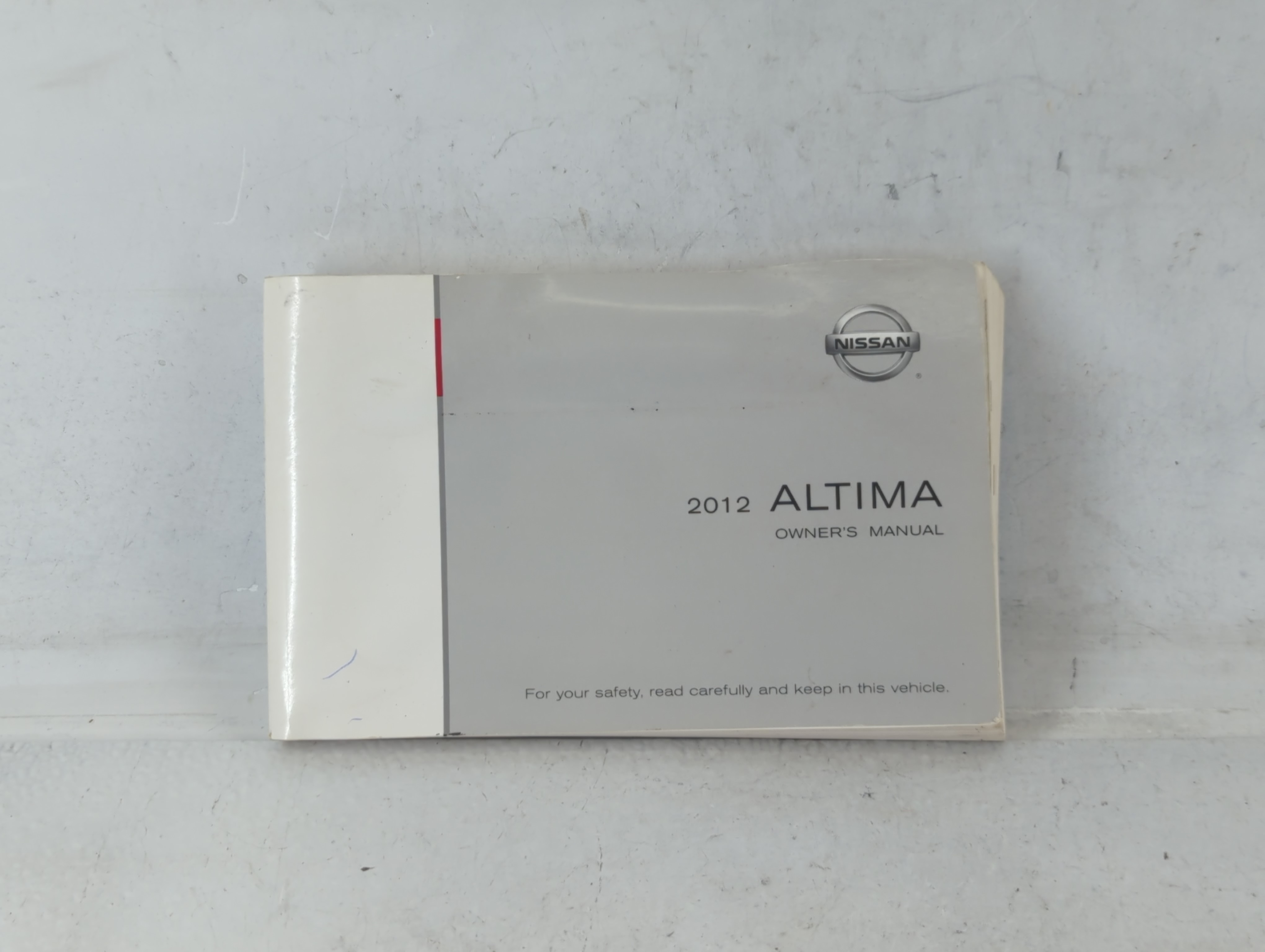 2012 Nissan Altima Owners Manual Book Guide 687607 - Oemusedautoparts1.com