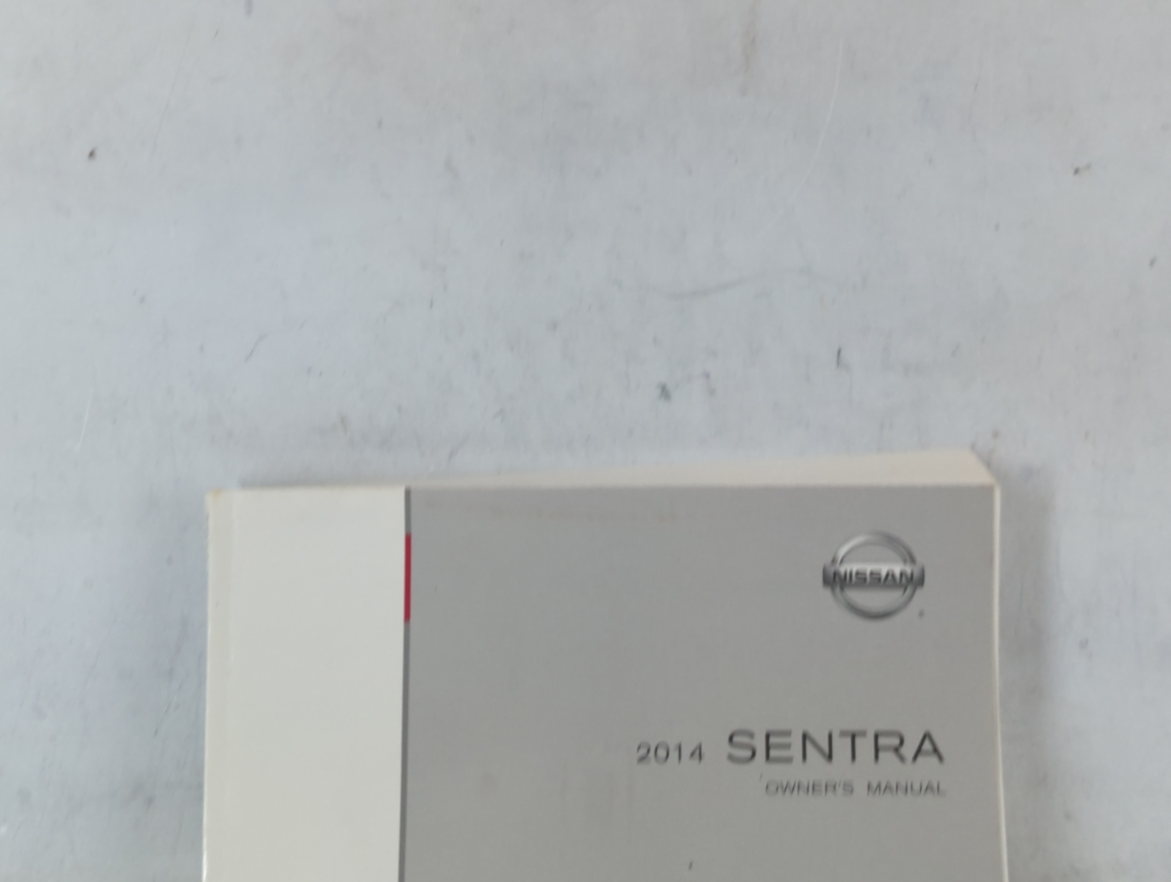 2014 Nissan Sentra Owners Manual Book Guide 687609 - Oemusedautoparts1.com